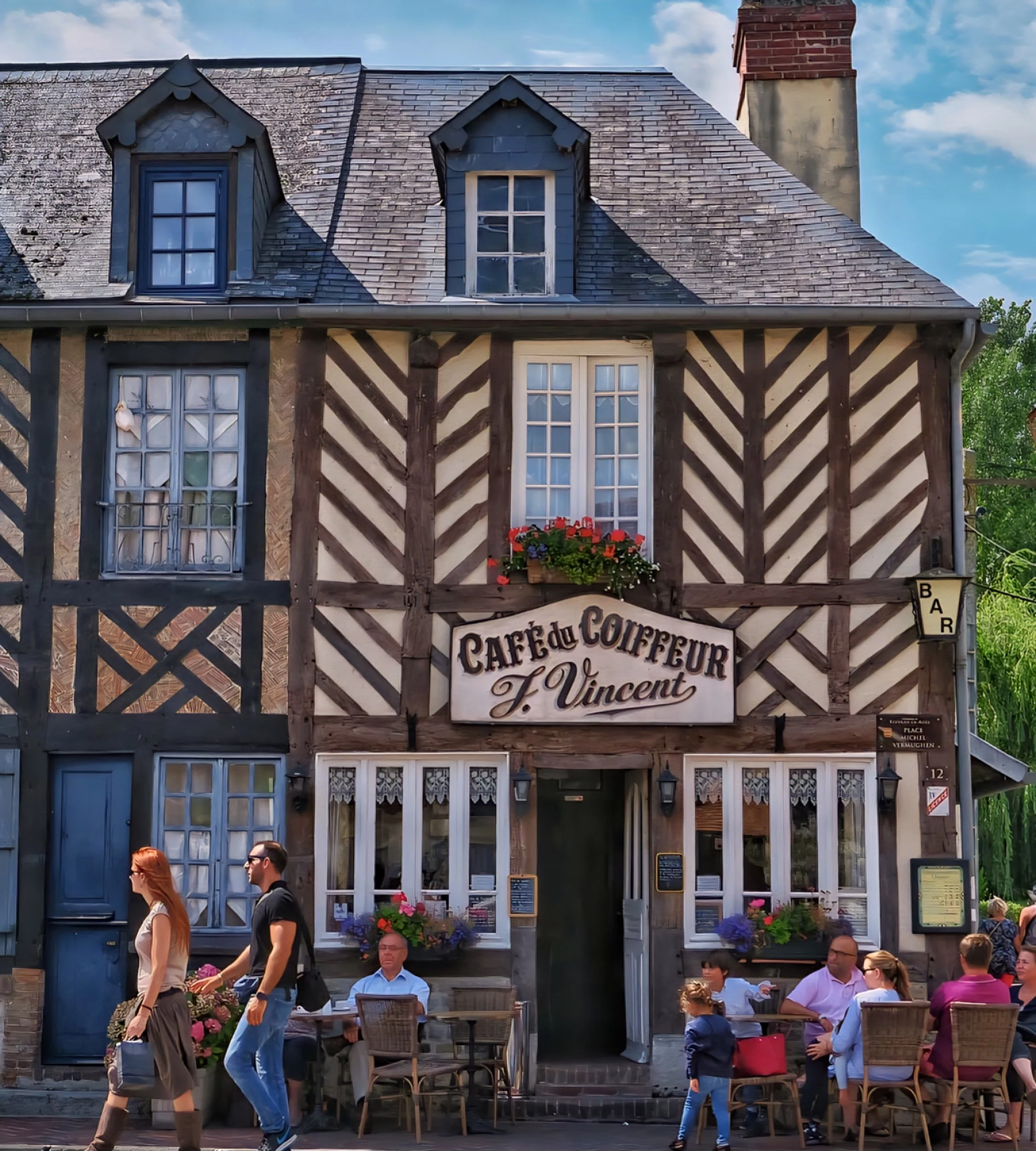 Pretty european town