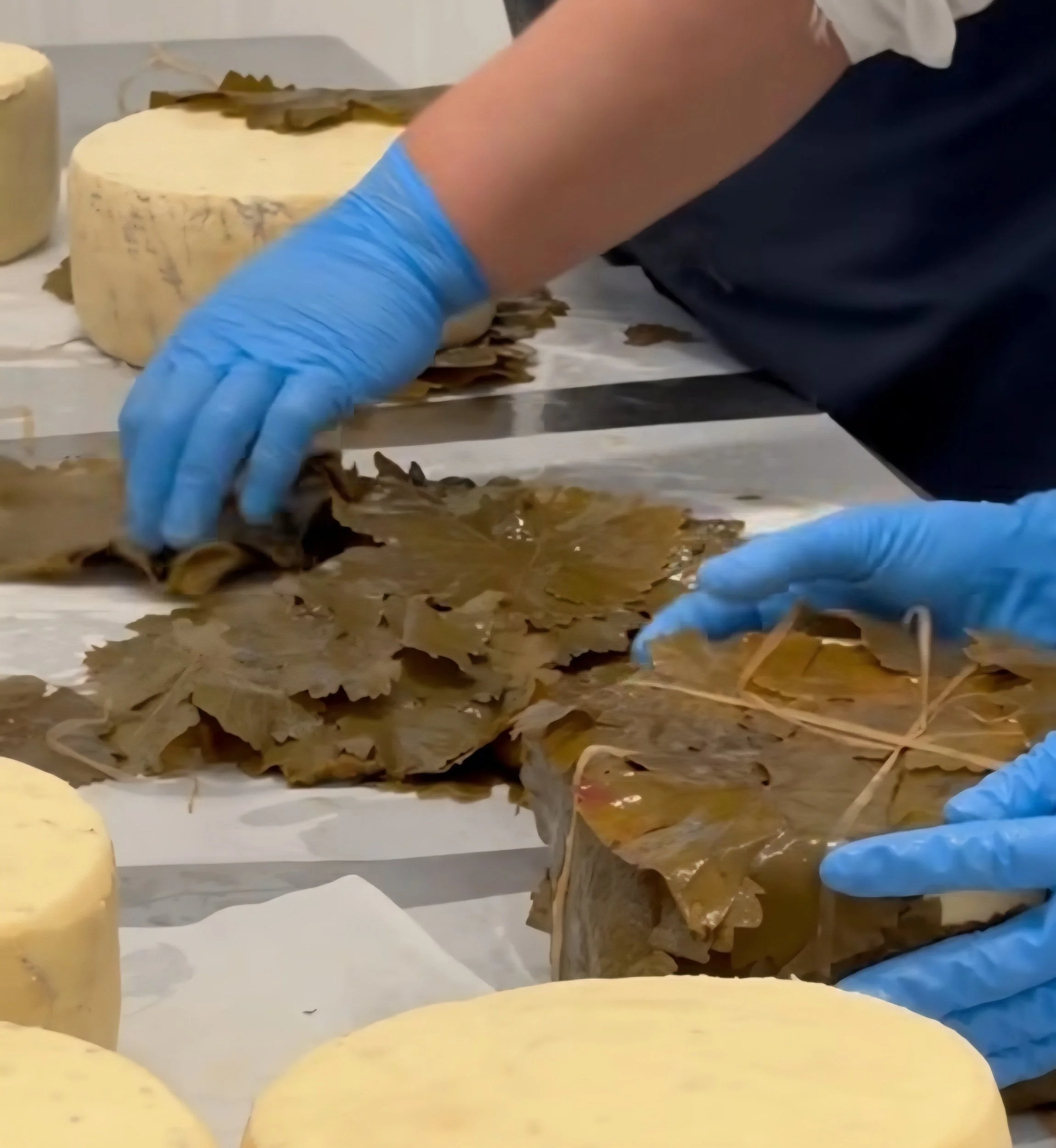 Making french cheese