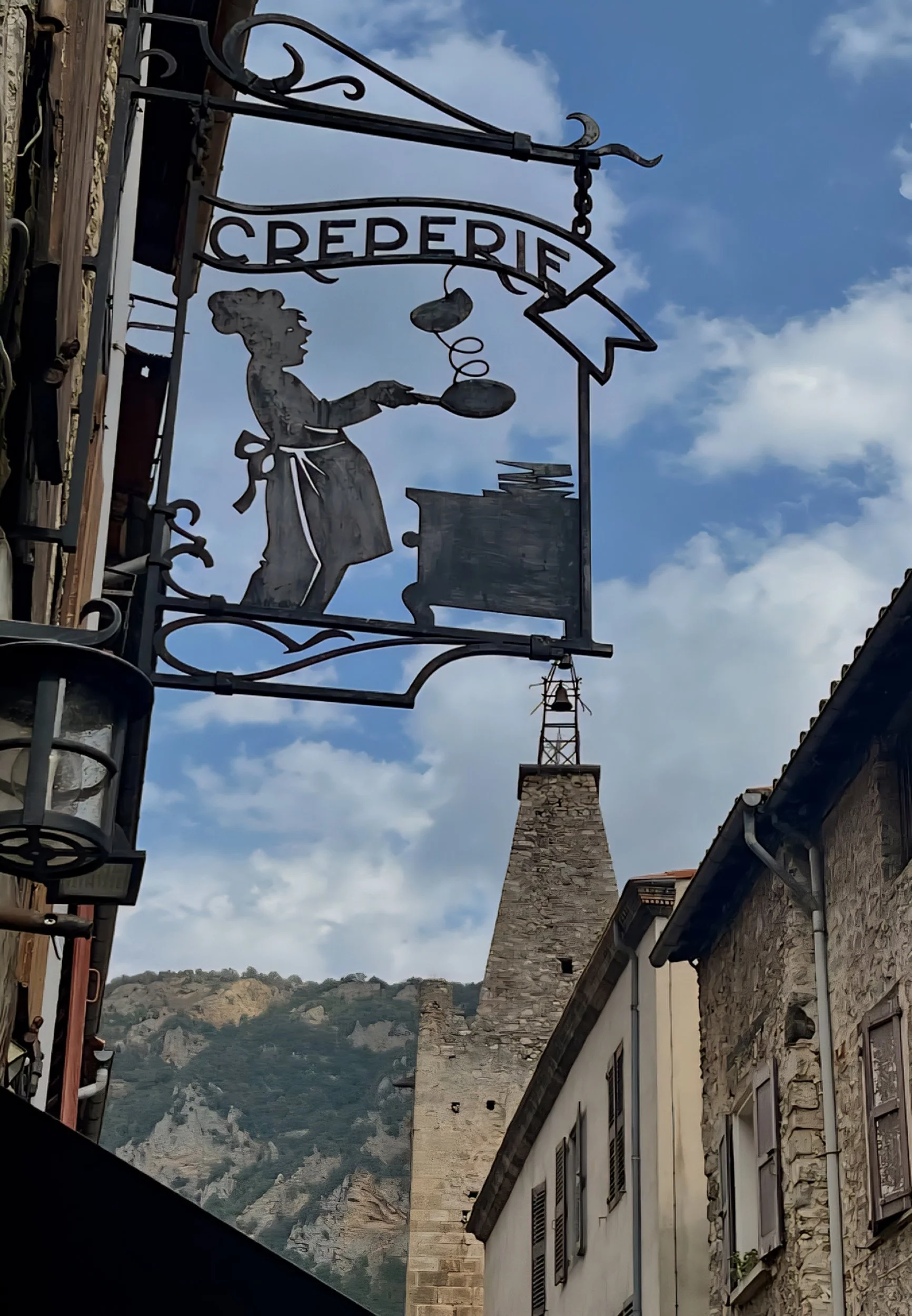 Villefranche-de-Conflent street sign