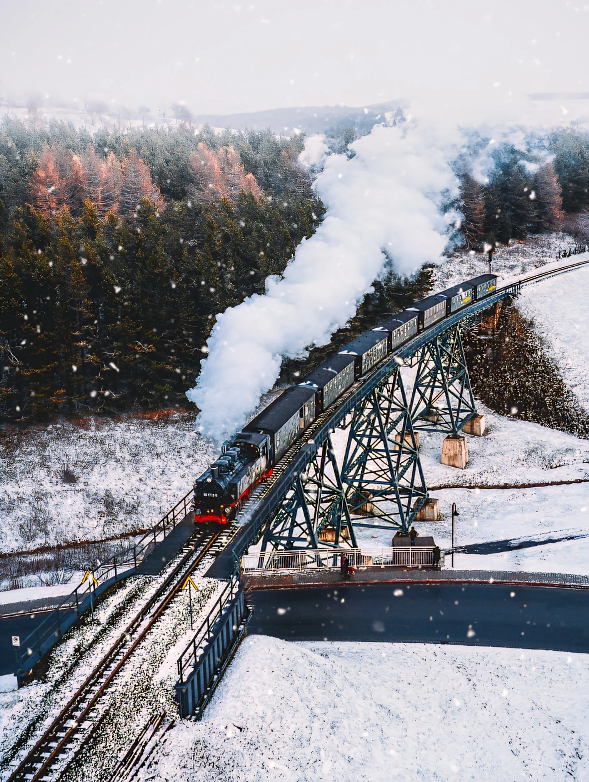 A Winter Week in the Bavarian &amp; Bohemian Forests by Train