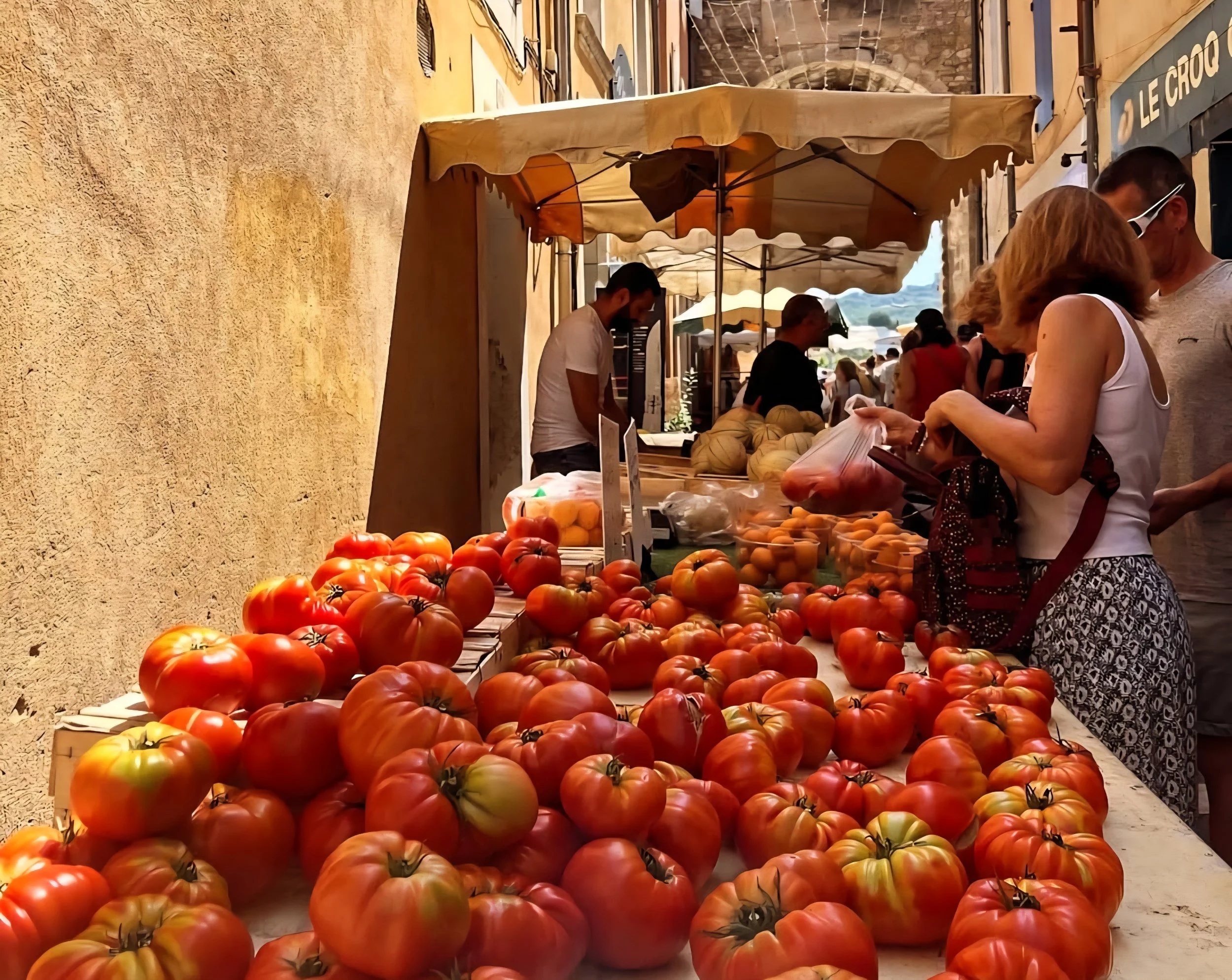 tomatos at france market