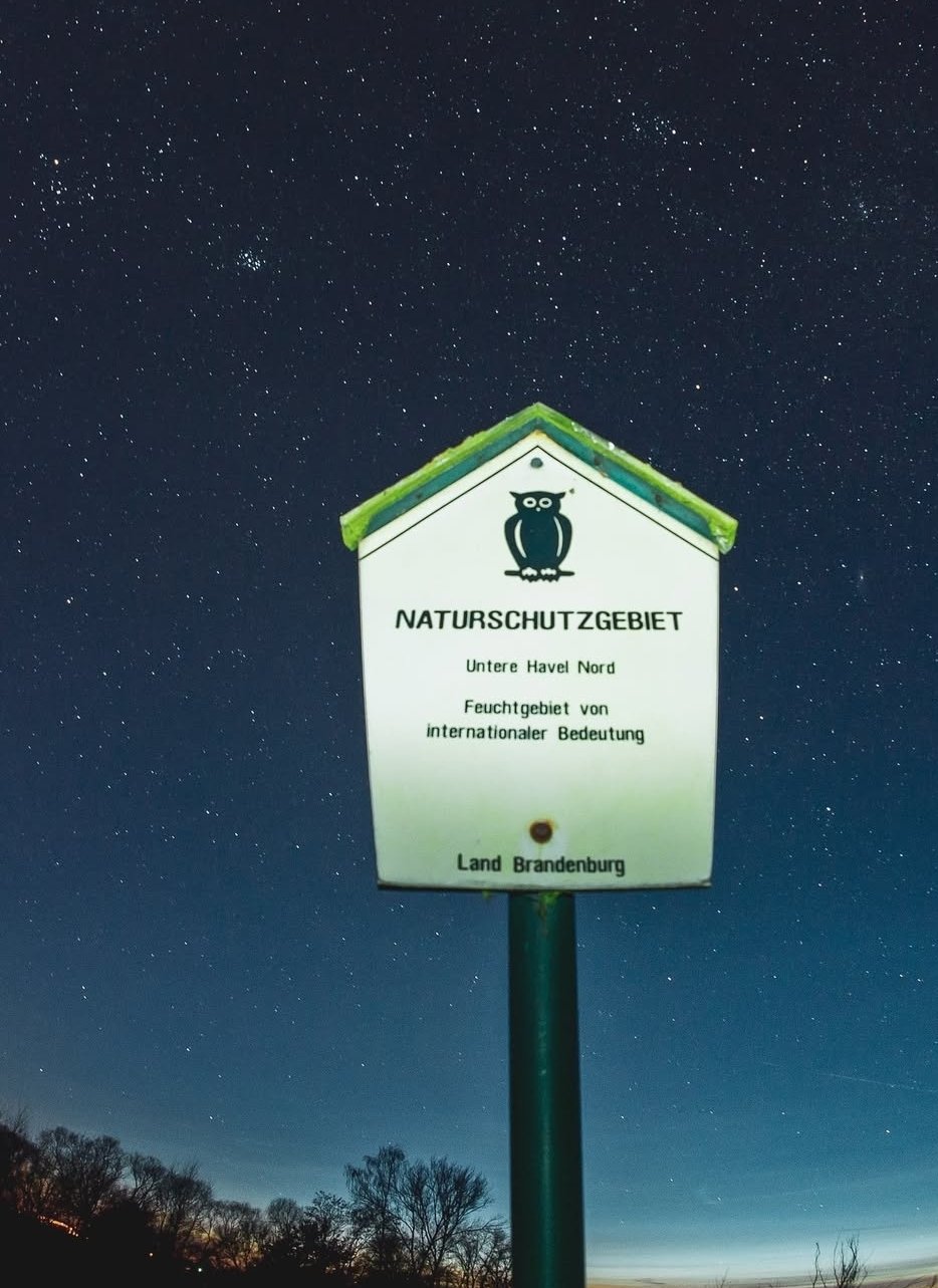 Westhavelland Dark Sky Reserve near Berlin