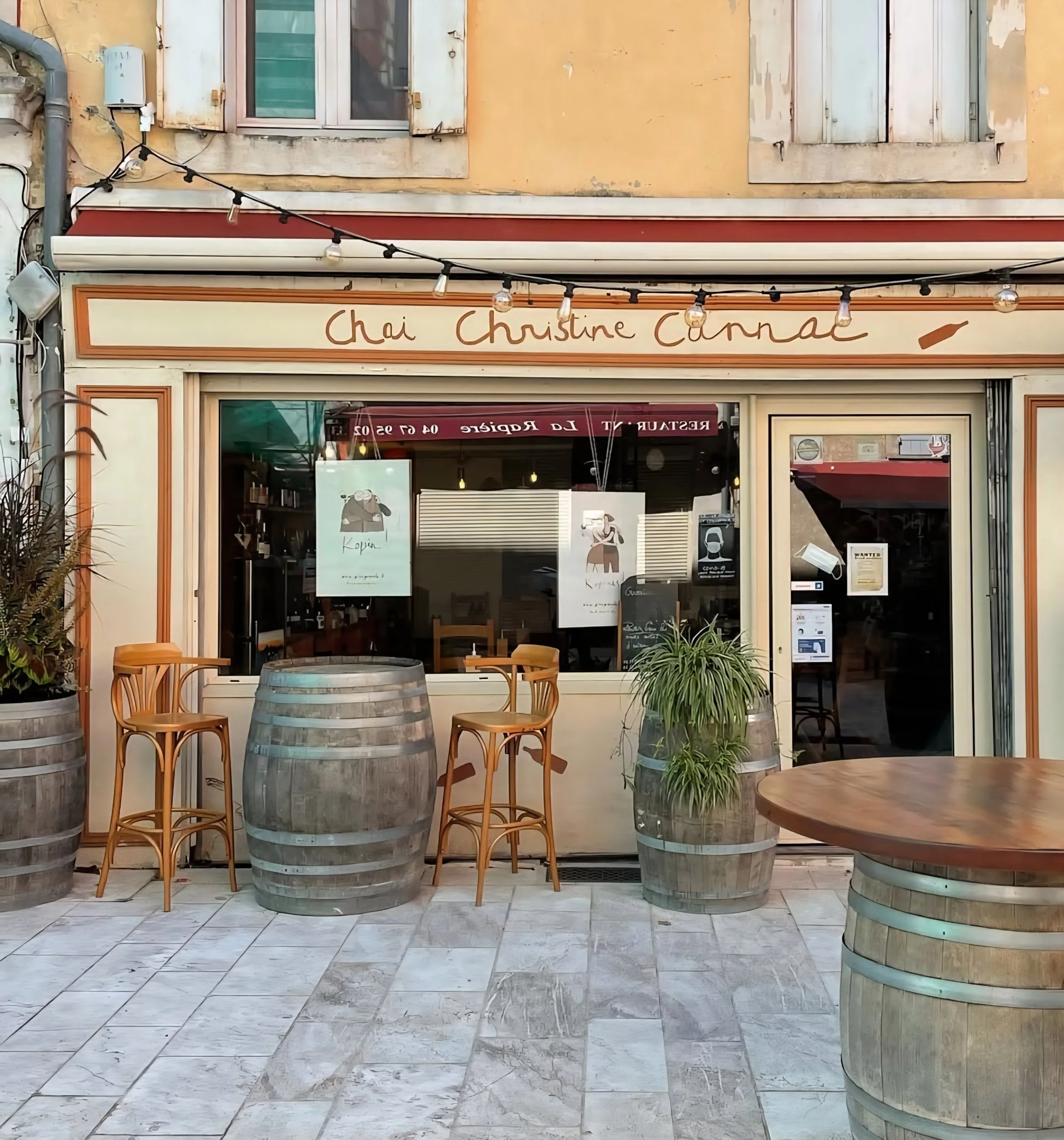 Wine bar south of france