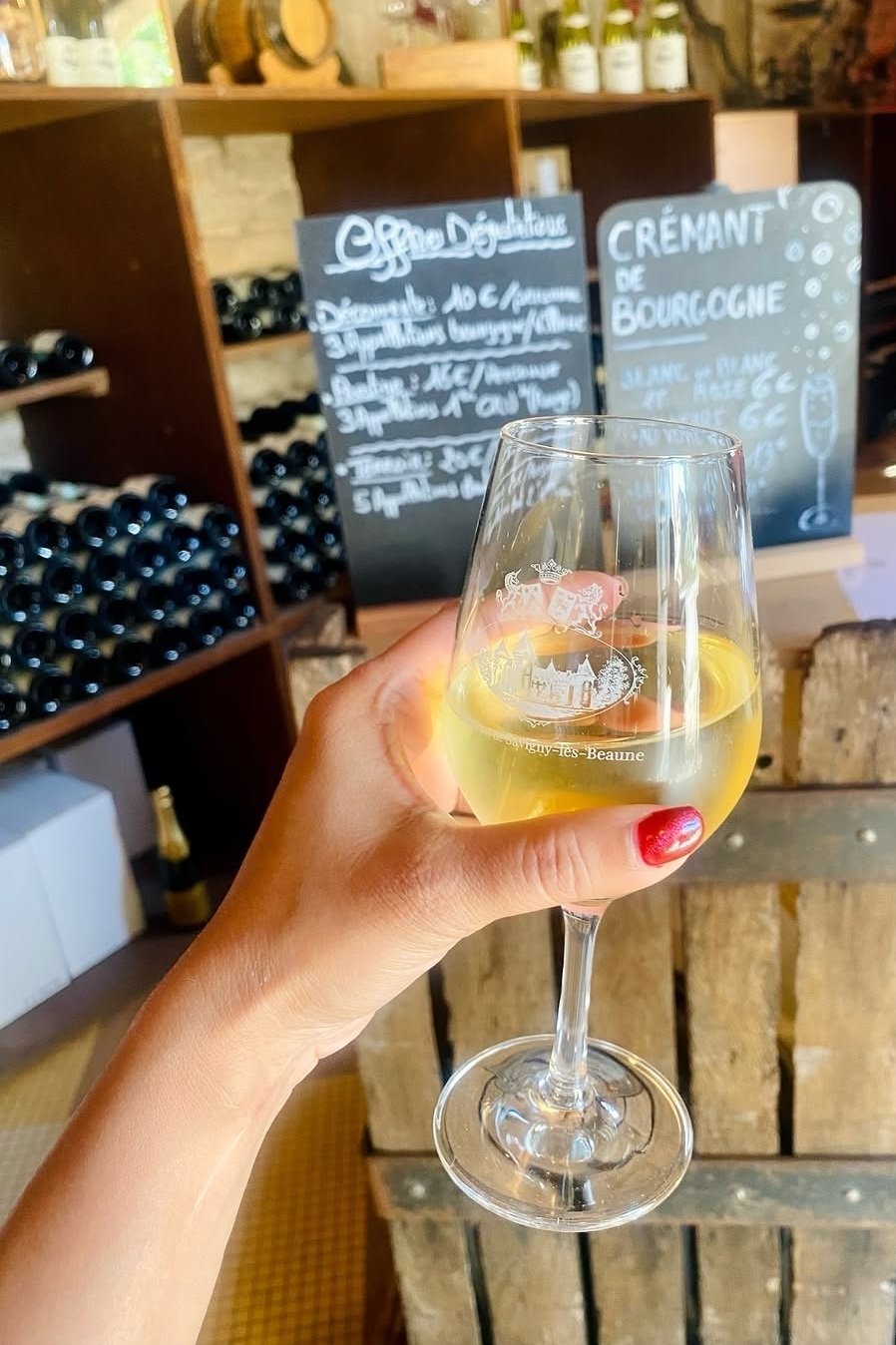 wine tasting in Tournus