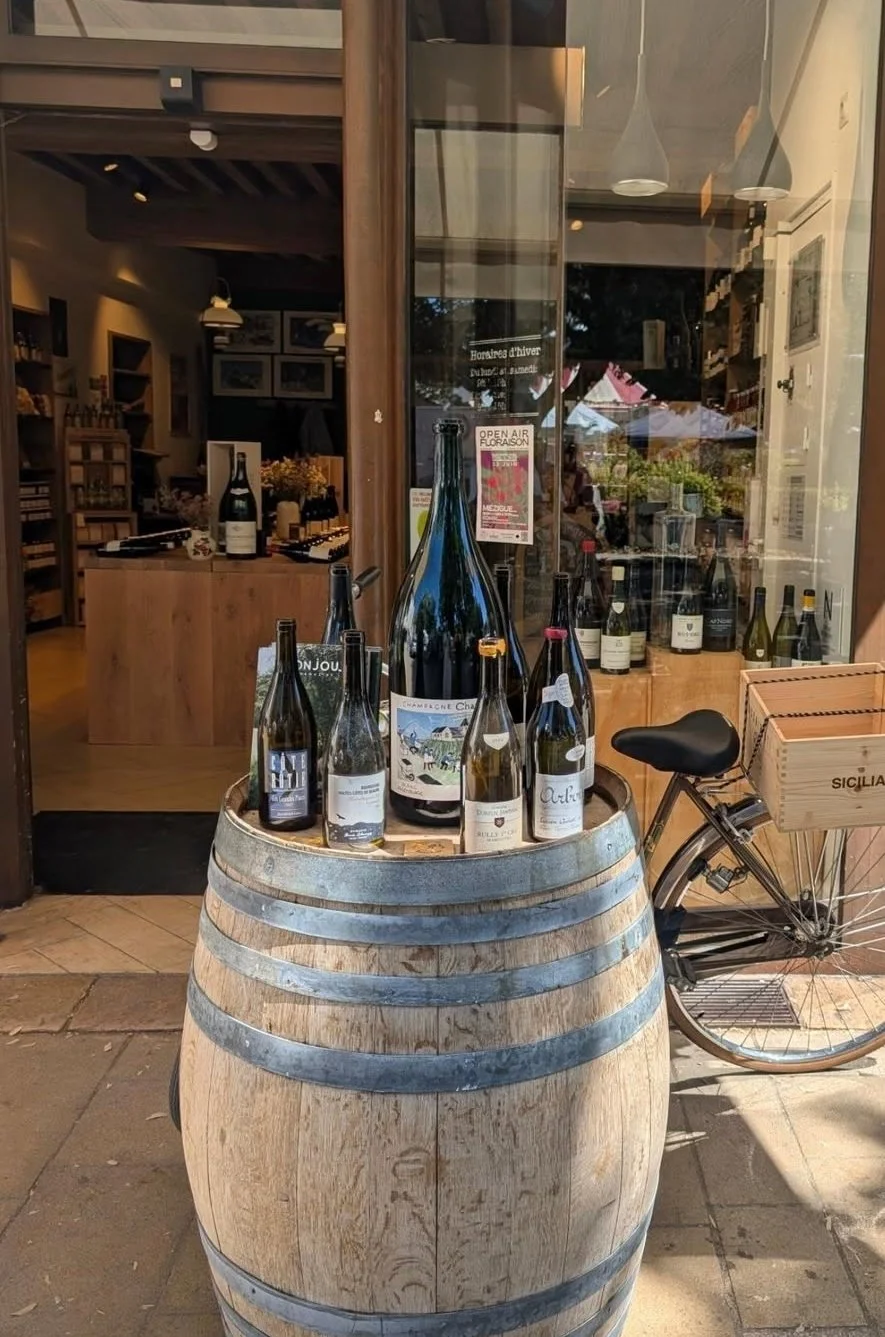 wine shop in beaune