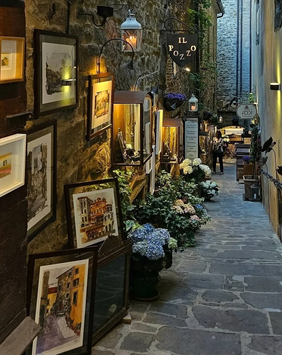 arezzo evening