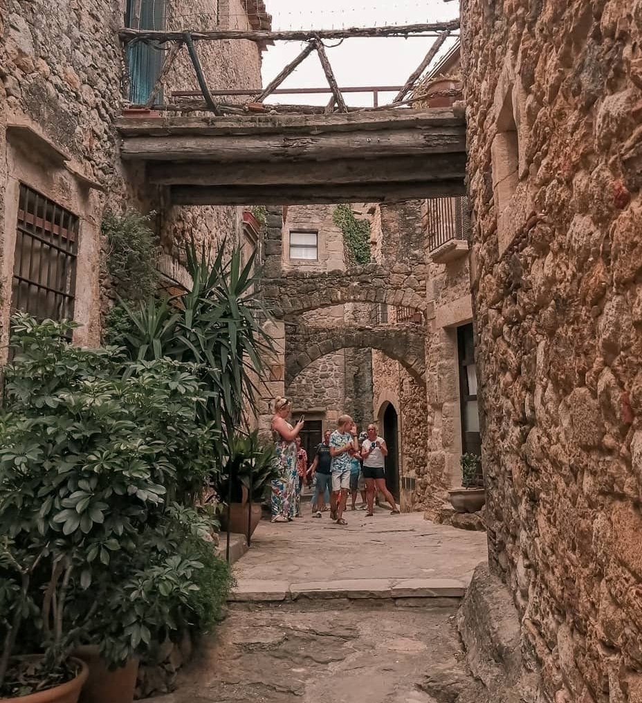 sightseeing in Pals, Spain