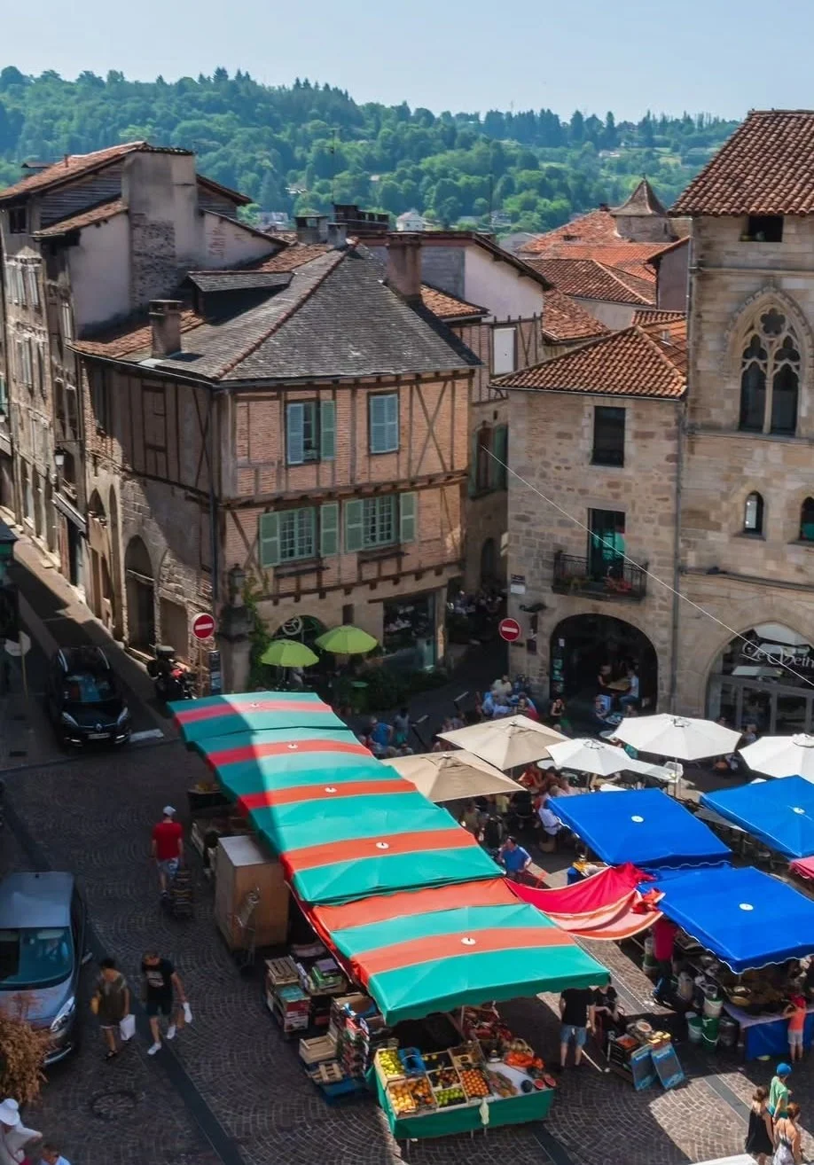 market overview in Figeac France