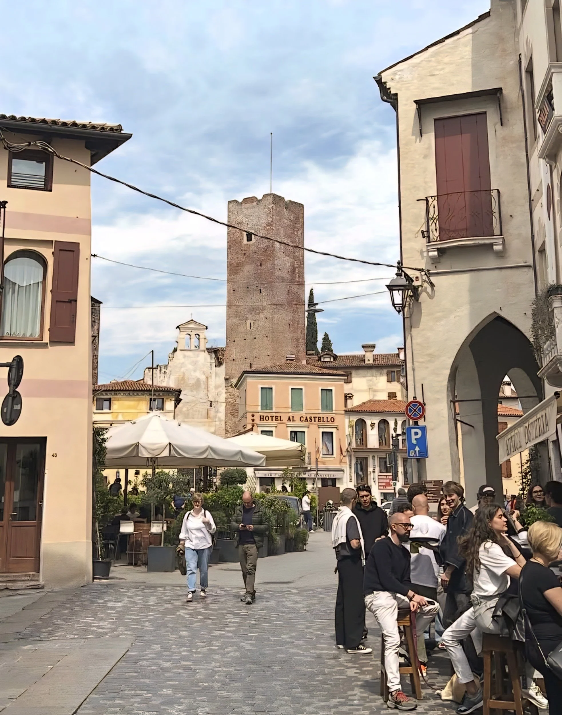 street in Bassano del grappa