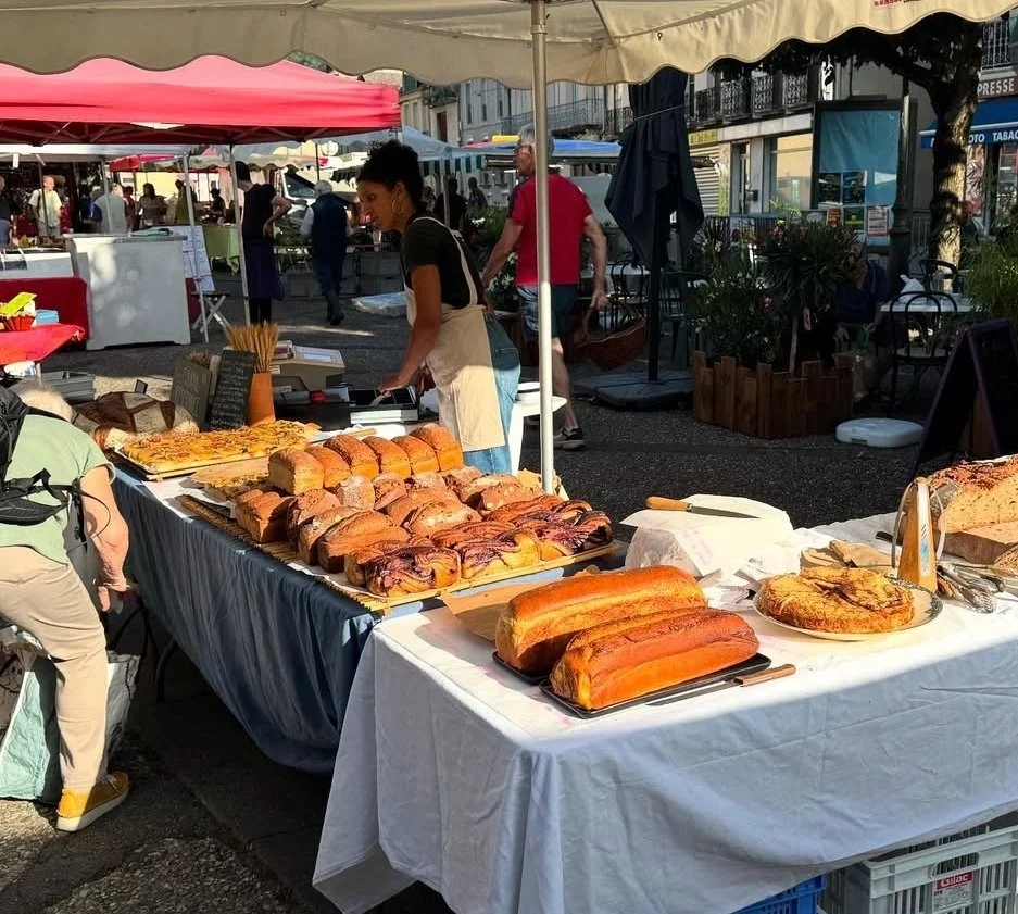 market in Bagnères-de-Luchon