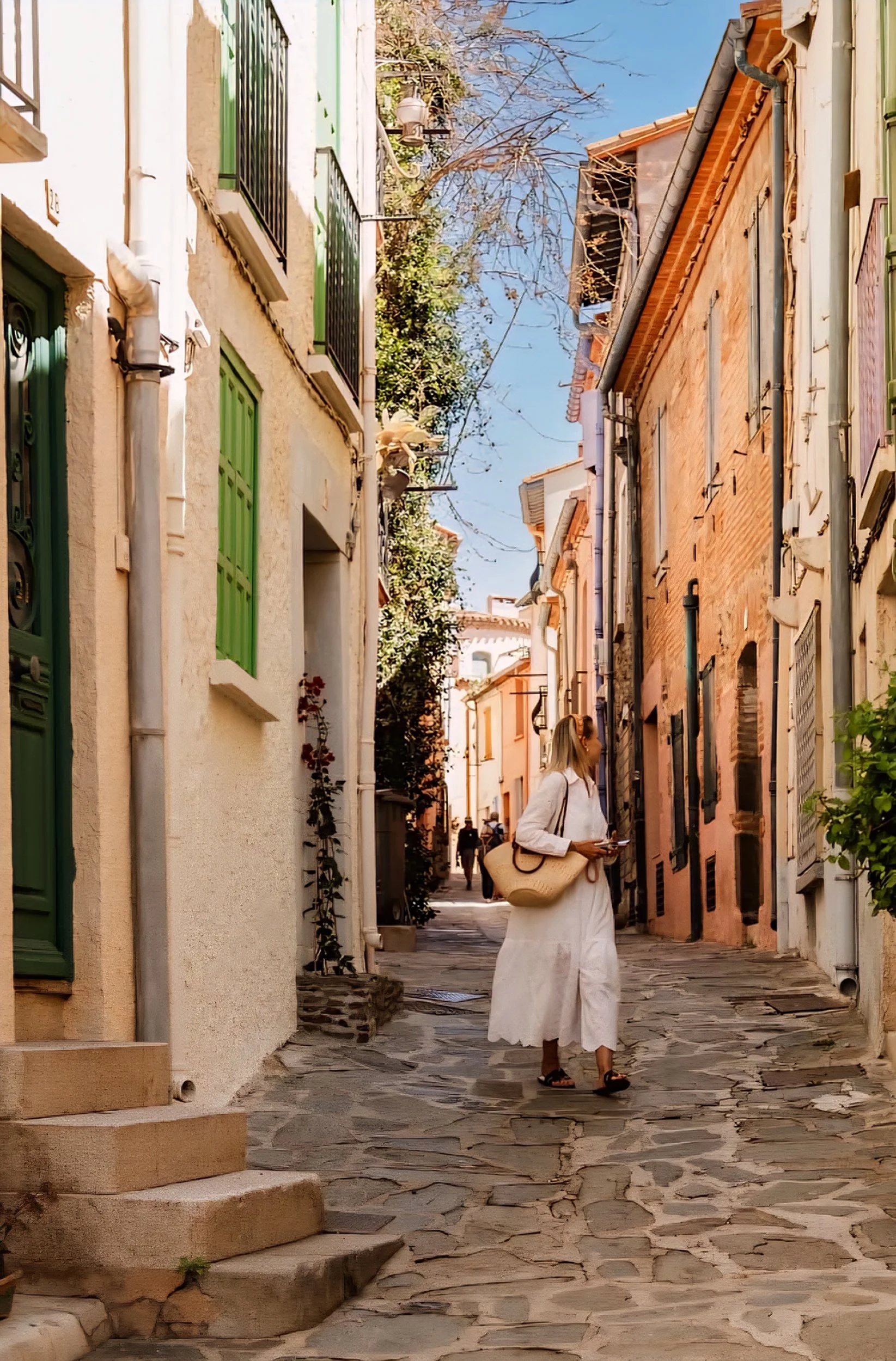street summer in Collioure