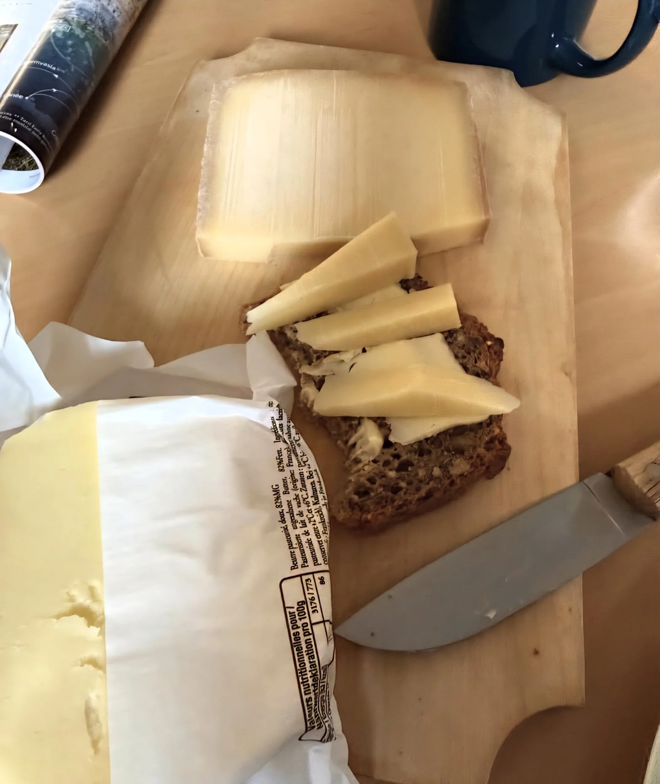 picnic with french cheese sandwiches