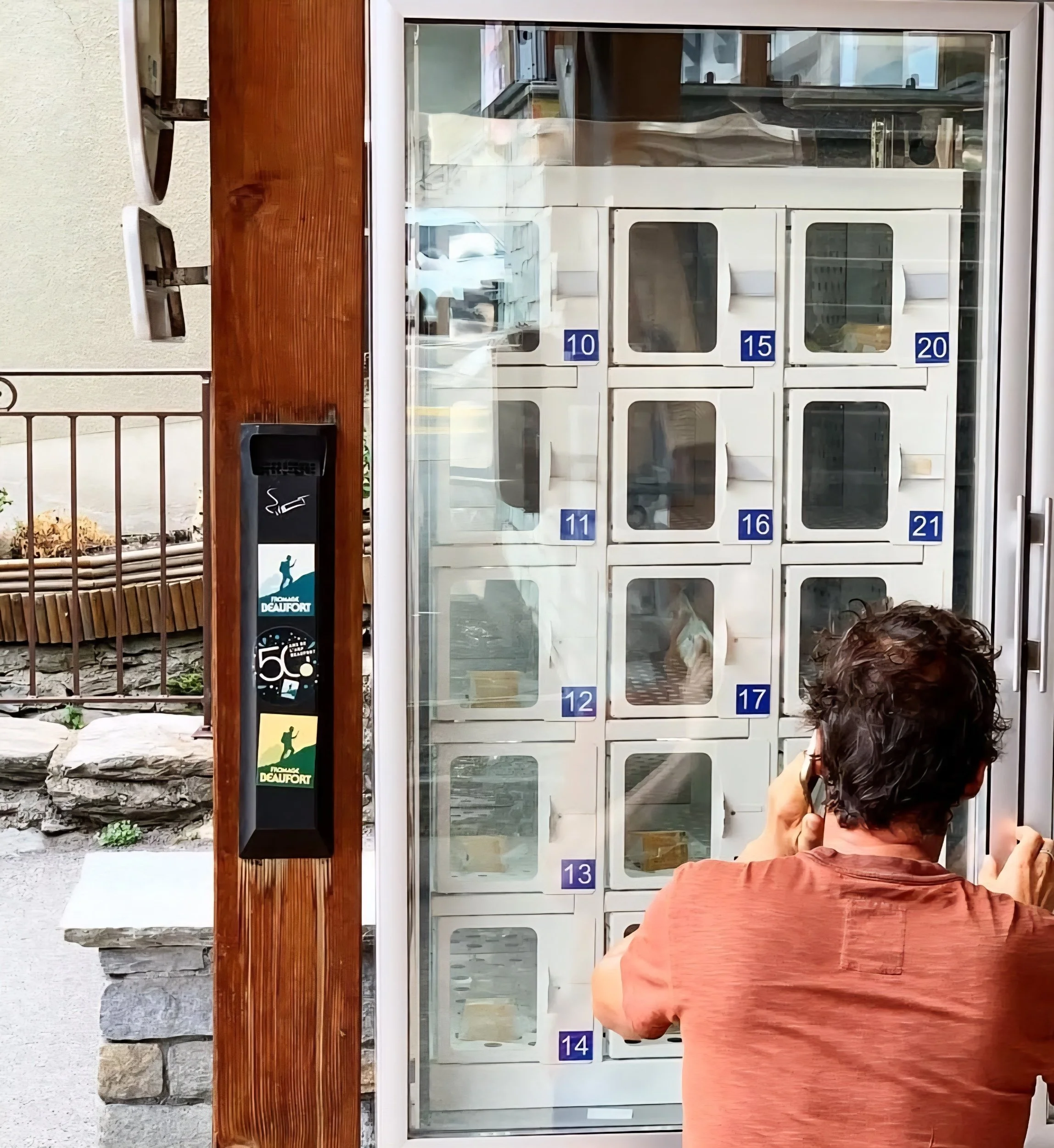 Beaufort cheese vending mashine