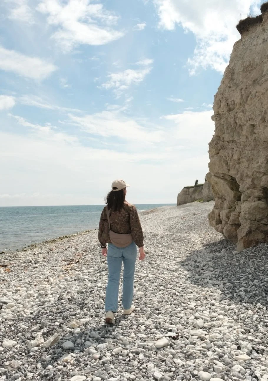 cliff beach in Ebeltoft