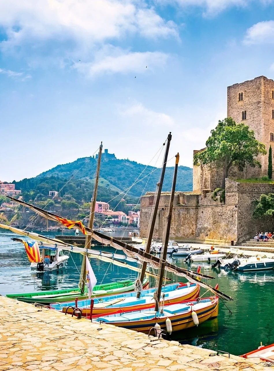architecture in Collioure