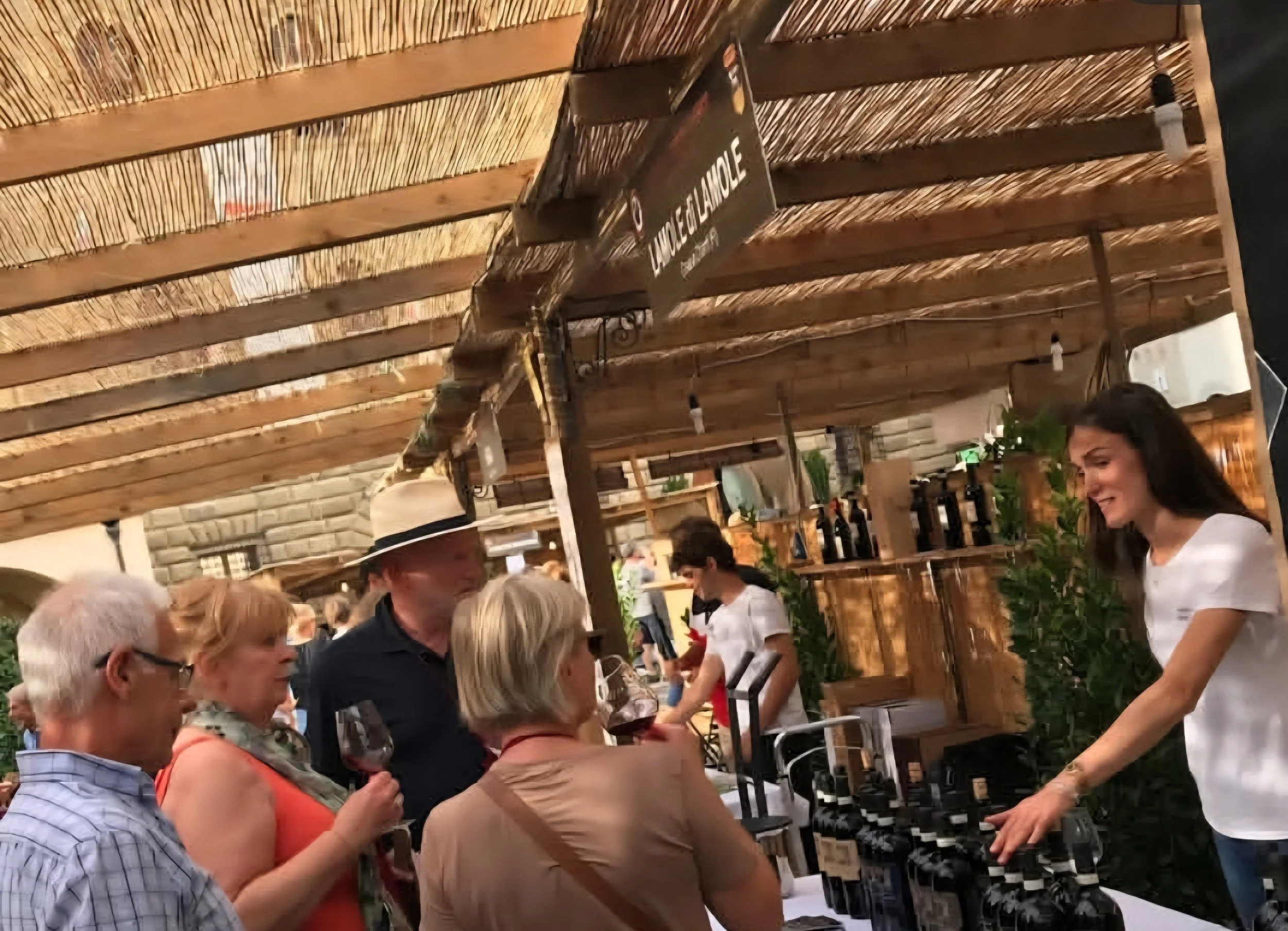 food shopping in chianti