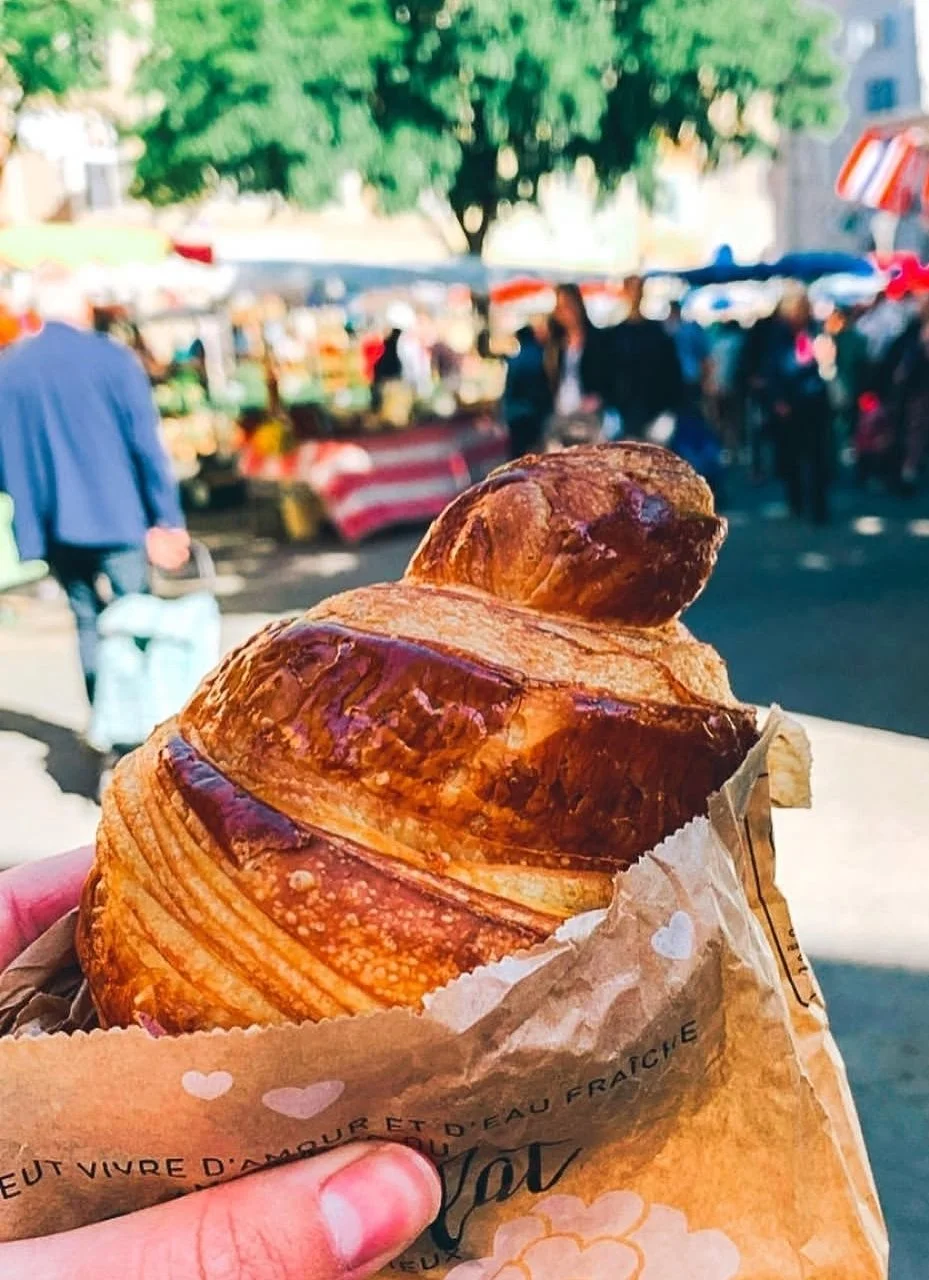 croissant market in cahors