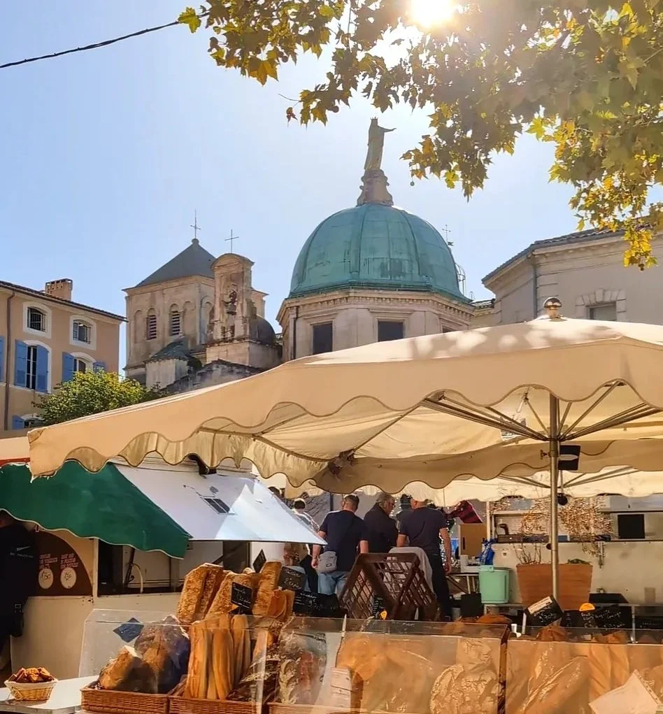 nyons market in france
