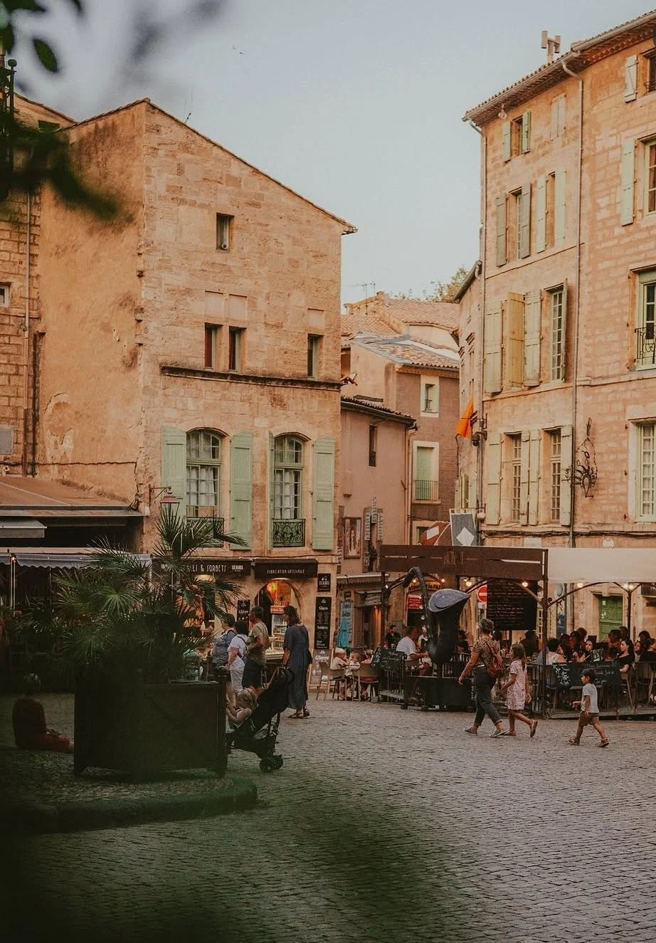 Town square in Pézenas