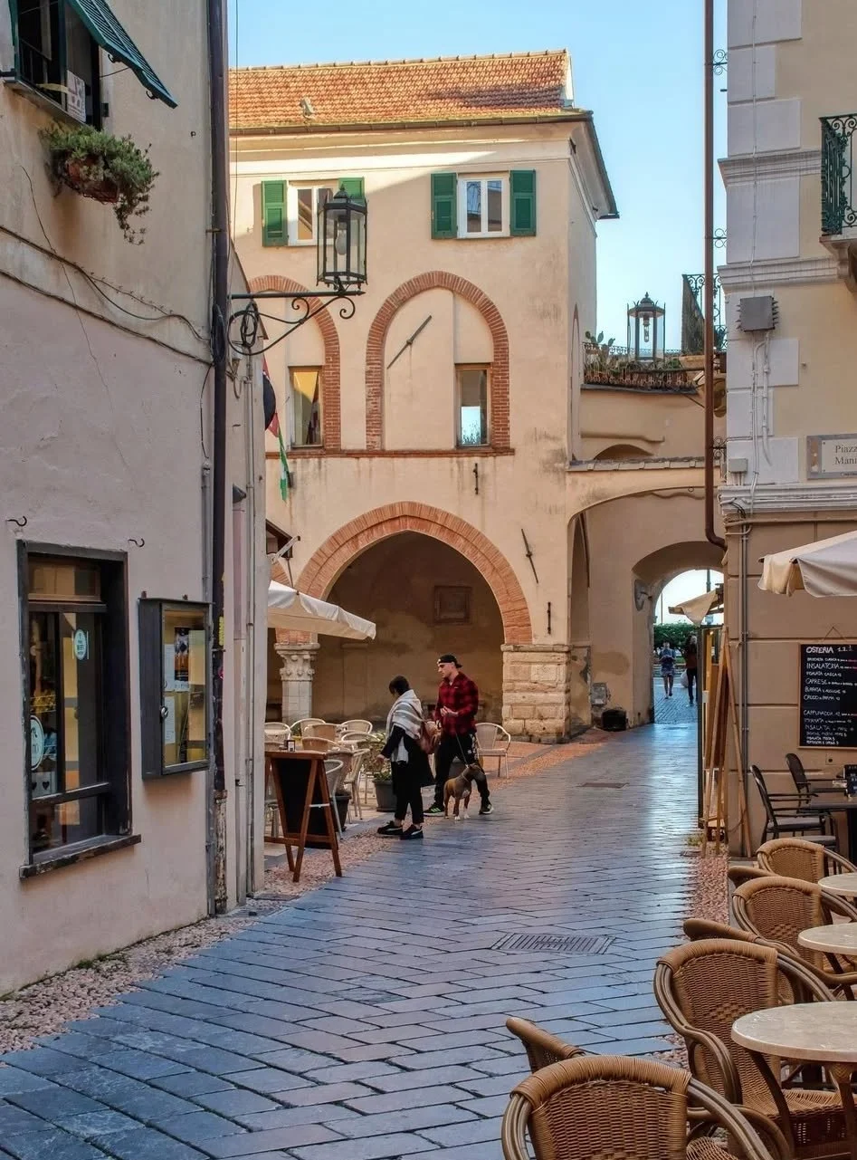 Street in Noli Liguria