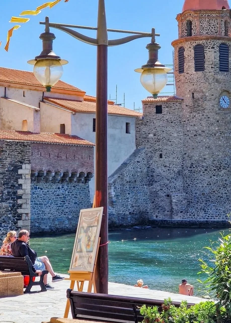 harbour summer in Collioure