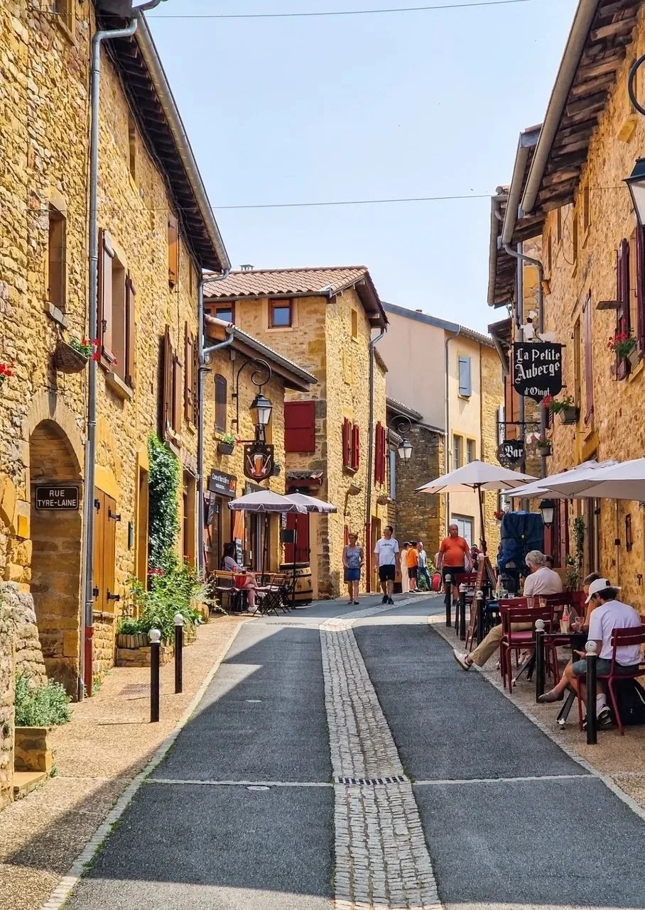 street in Beaujolais
