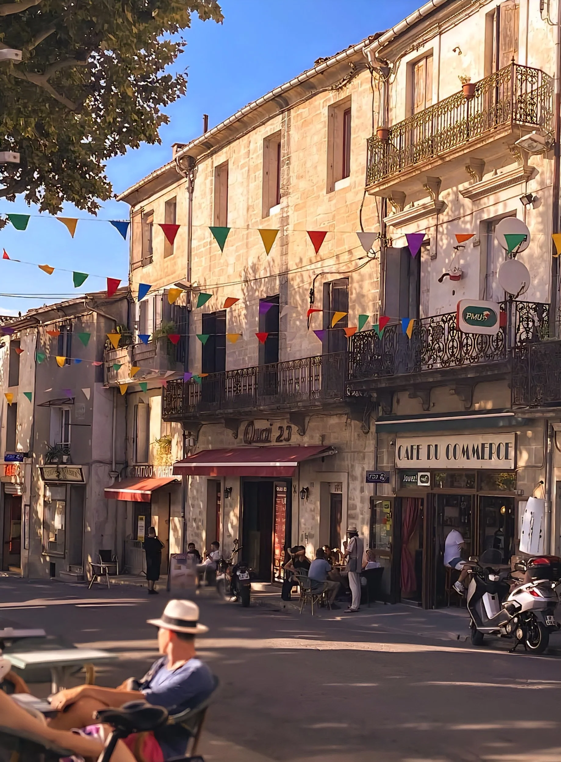 street shops in Sommières