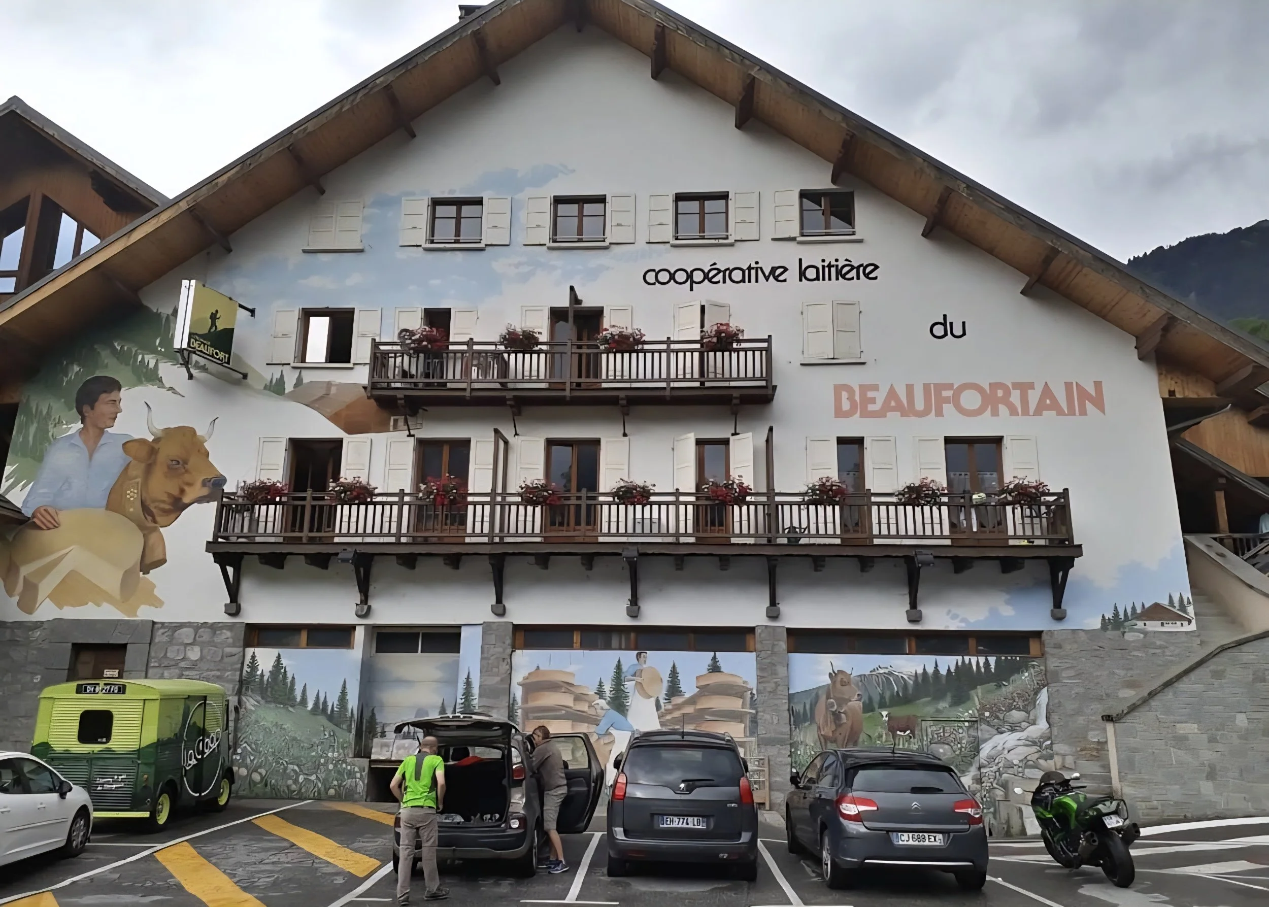 Beaufort Cheese Cooperatives in the French Alps