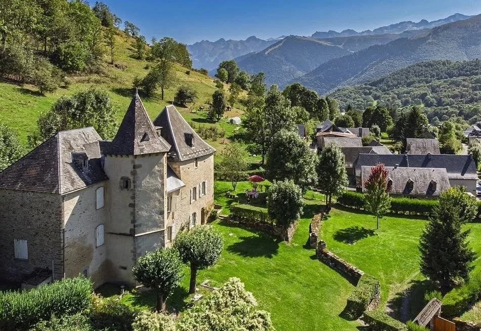 view over Bagnères-de-Luchon