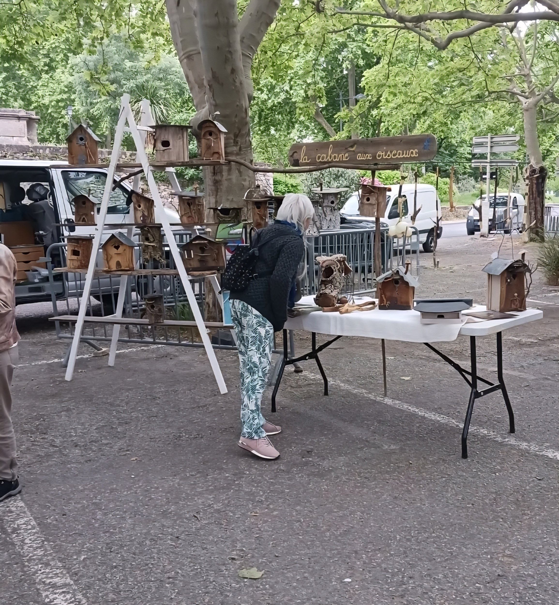 market stall in Lodève