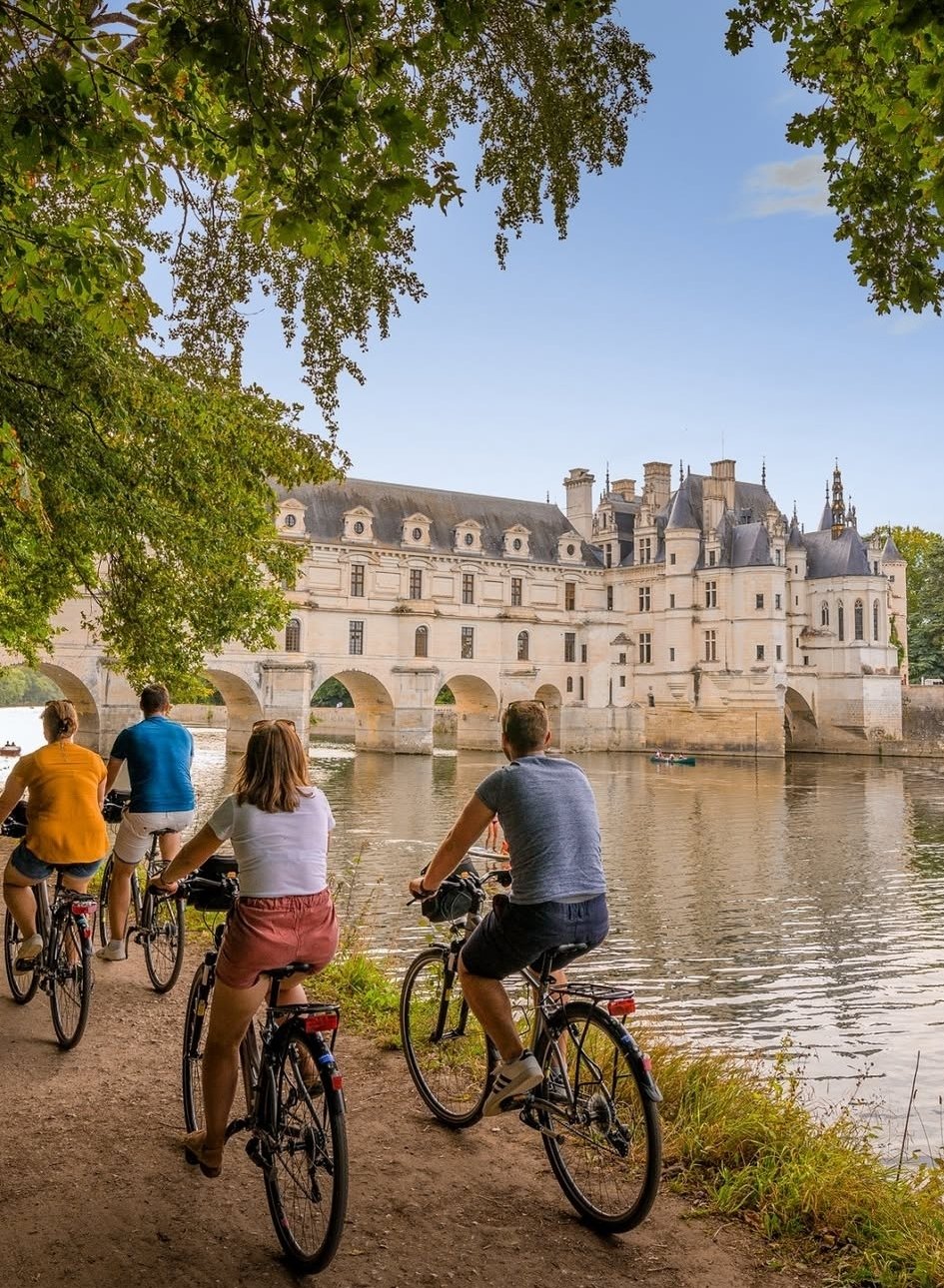 cycle path in loire valley