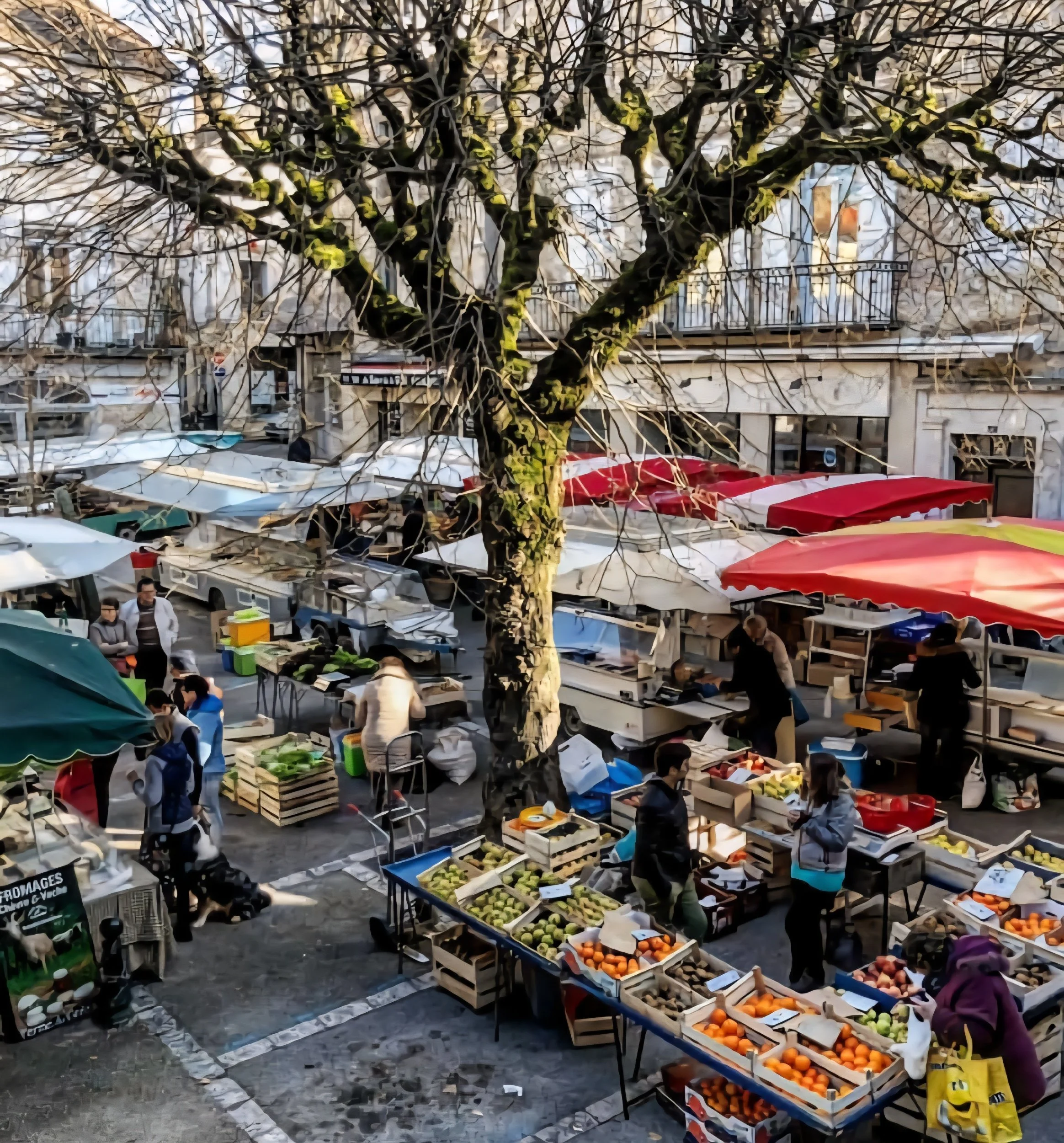 Souillac market