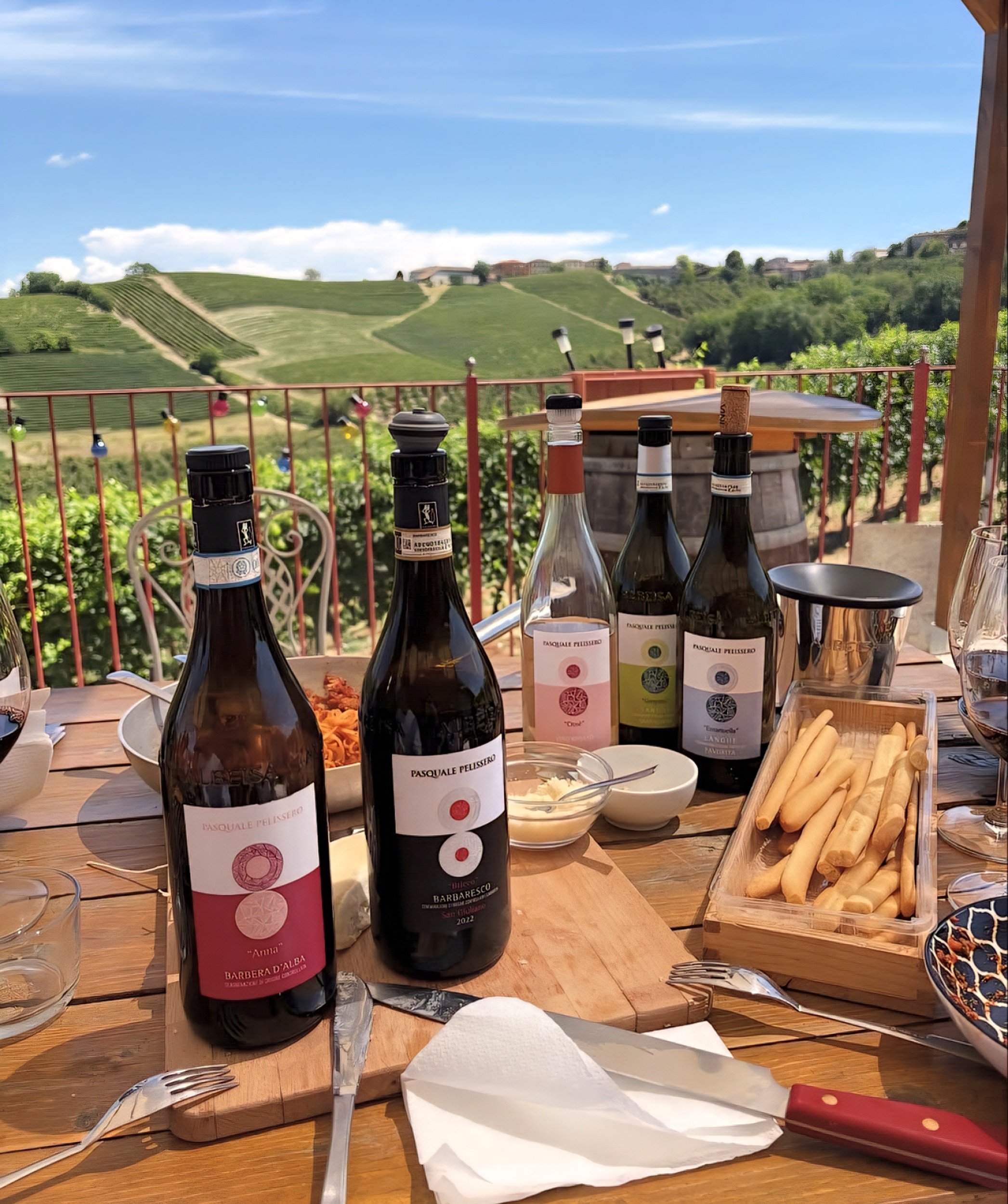 wine tasting in Neive