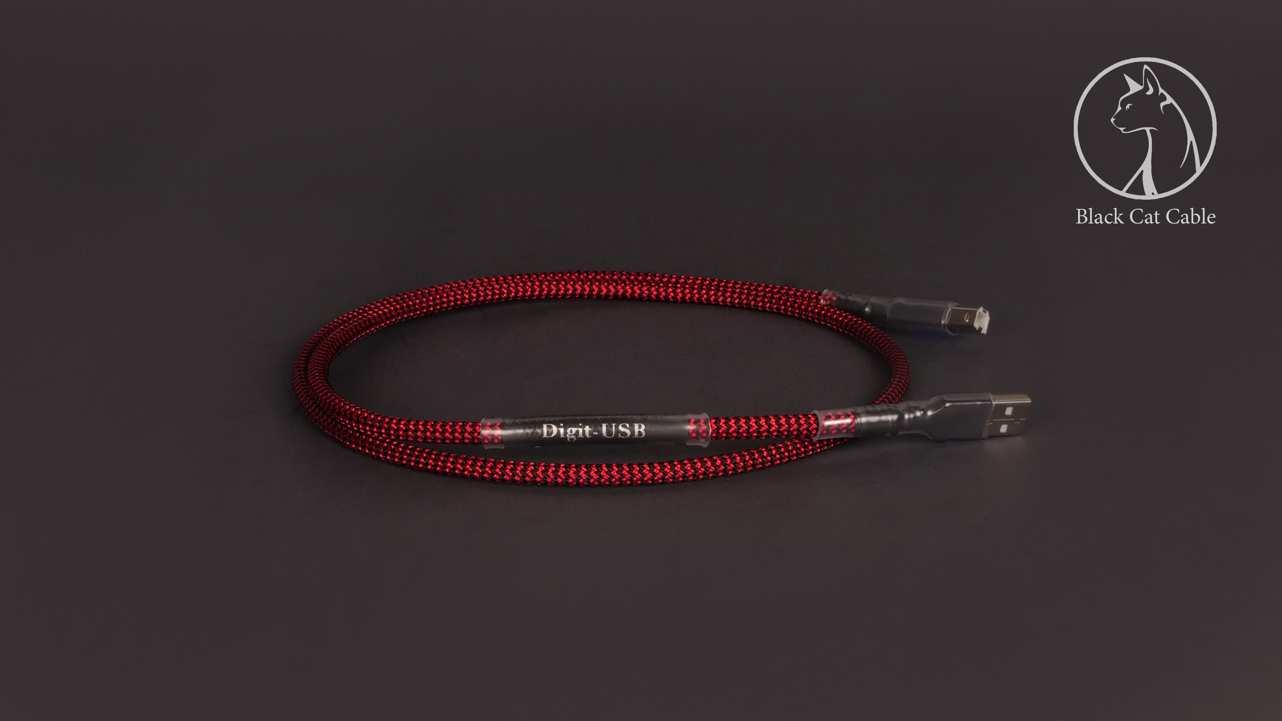 USB Cable Black Cat brand and Digit model for Hifi Audio