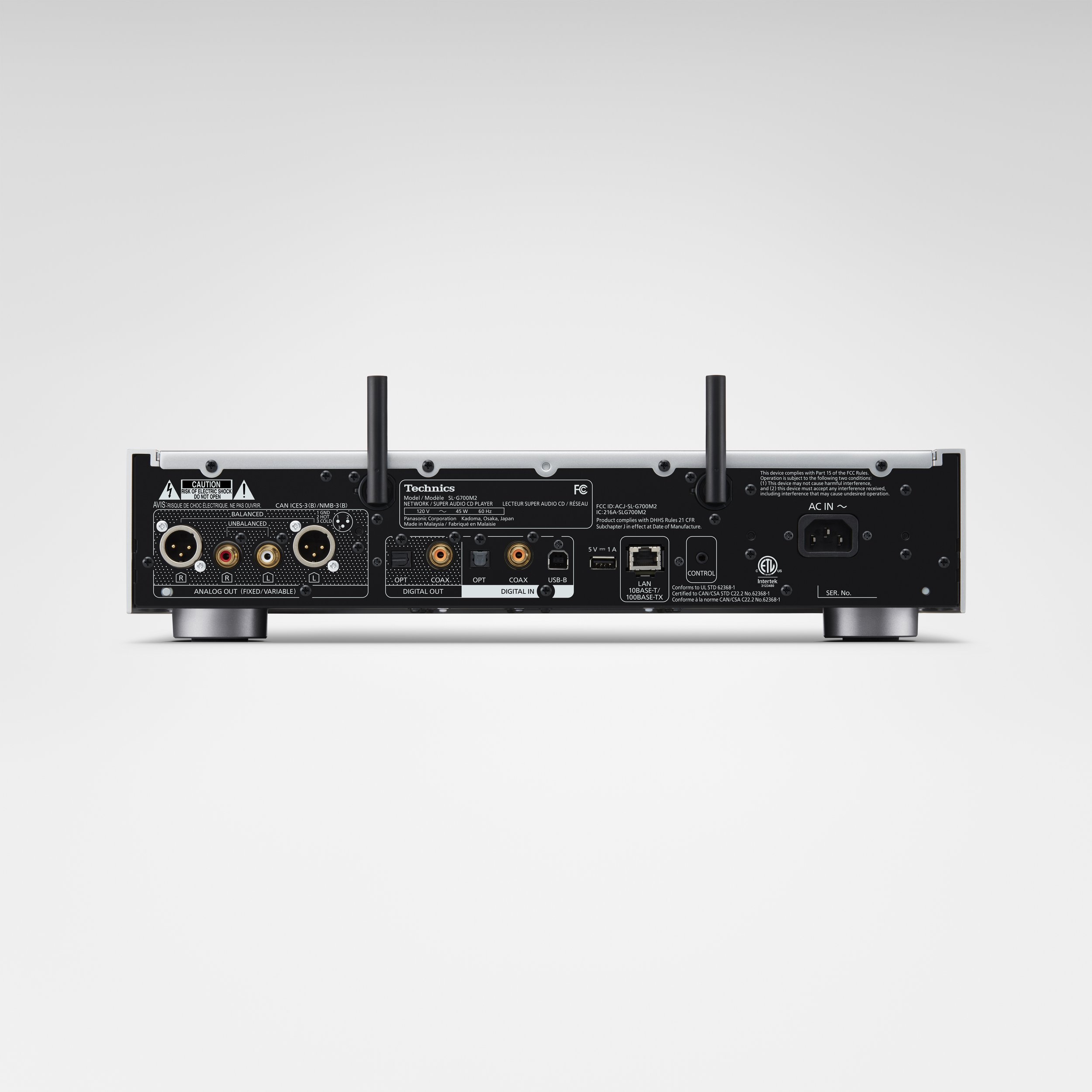 Technics Streamer and CD Player:Technics Network/Super Audio CD Player SL-G700M2