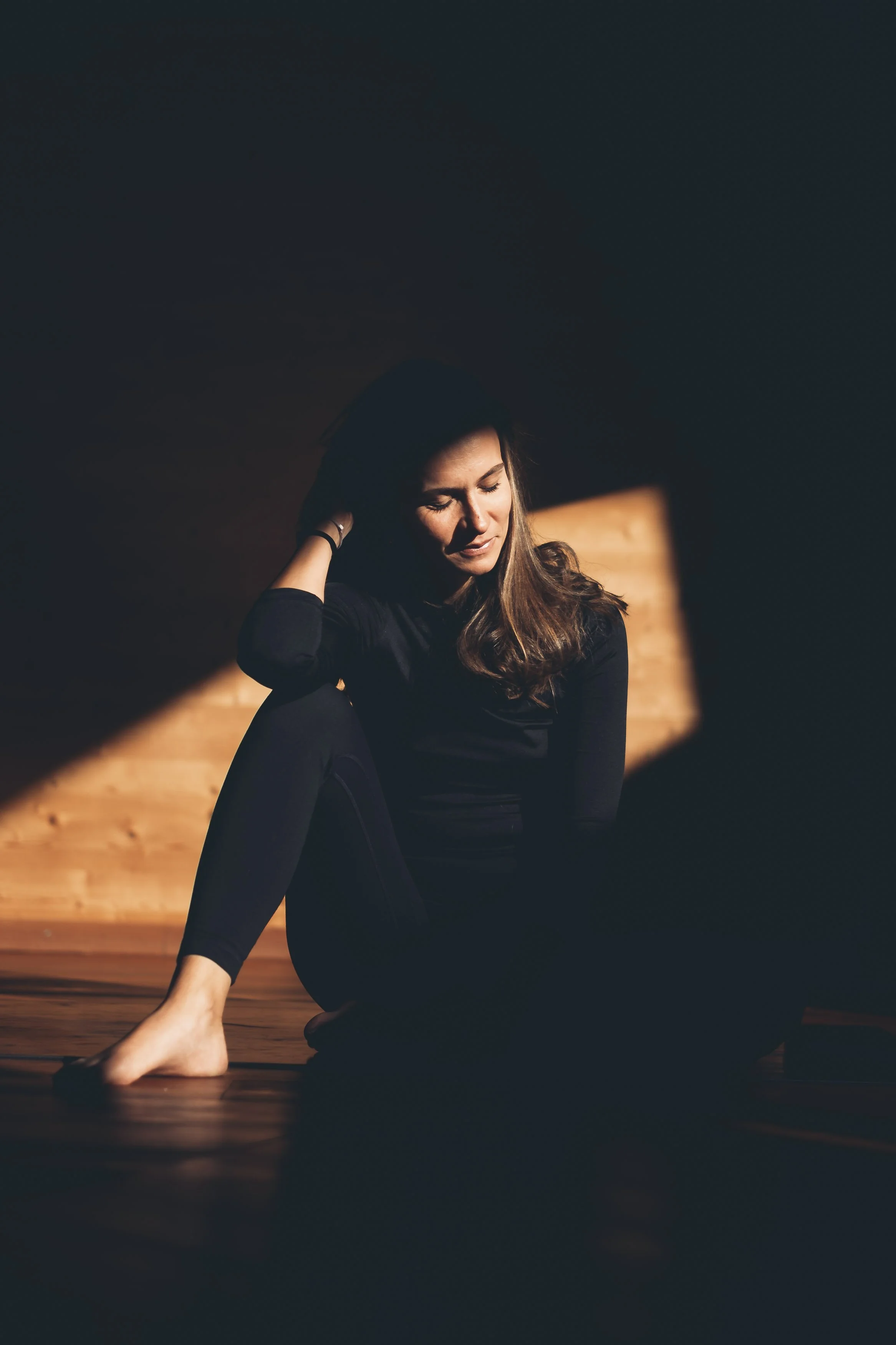 Bild einer Yoga Lehrerin im Allgäu