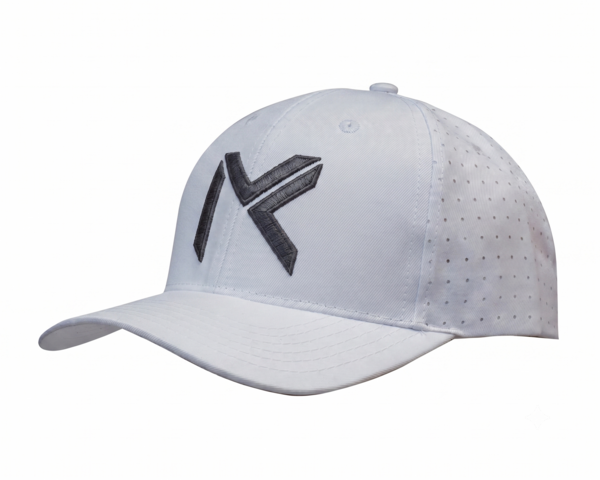 Breathable Poly Twill Cap with Circle Perforations