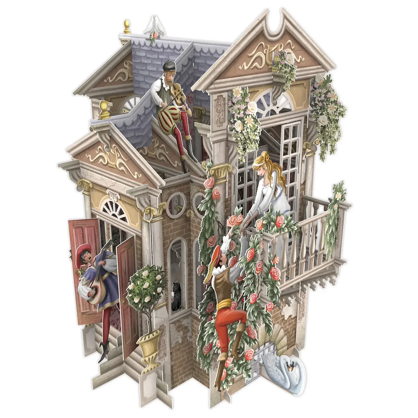 Romeo & Juliet 3D Pop Up Story Card