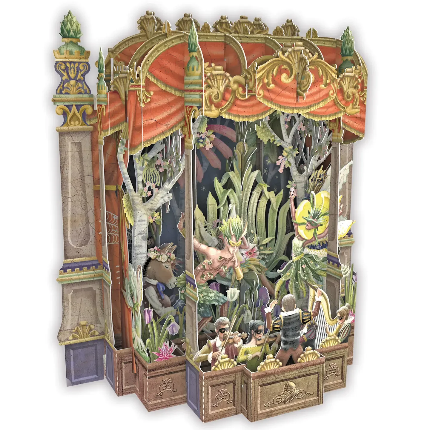 Midsummer Night's Dream 3D Pop Up Story Card