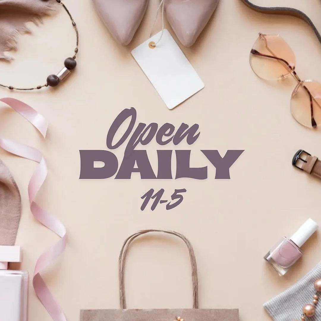 Open every day and new items added to the racks daily