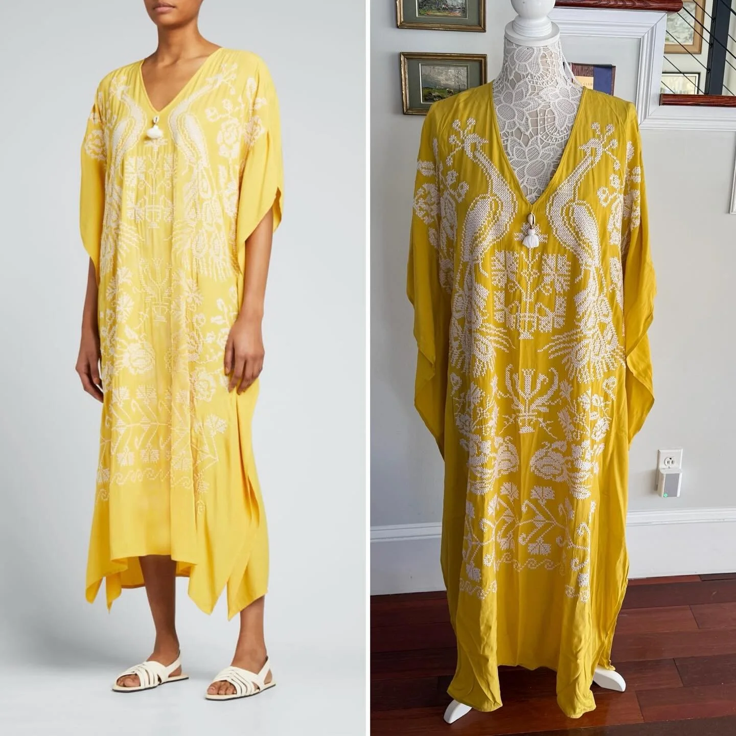 Figue Eliza embroidered kaftan. M/L * $115
.
.
$8 shipping continental US
.
.
FOLLOW OUR BACKUP ACCOUNT: @seaagainconsignment