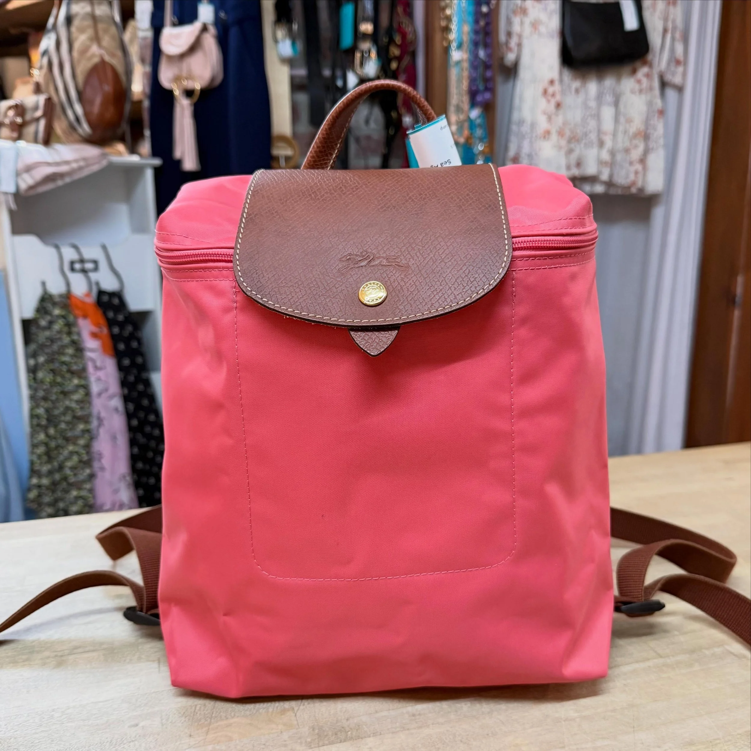 Le Pliage backpack, always a favorite 💕