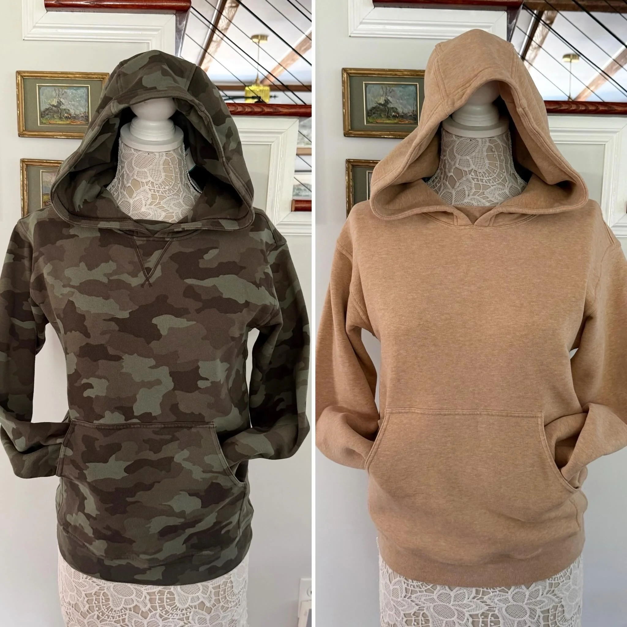 Lulu🍋 hoodies x2
Camo: Sz 4 * $40
Tan: XS * $40
.
.
$8 shipping continental US
Free shipping for purchases over $100
.
.
FOLLOW OUR BACKUP ACCOUNT: @seaagainconsignment