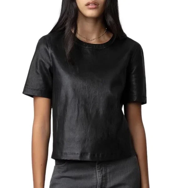 🆕 Zadig &amp; Voltaire Tas leather top. 
Small * $225 ($558 retail!)
.
.
$8 shipping continental US
Free shipping for purchases over $100
.
.
FOLLOW OUR BACKUP ACCOUNT: @seaagainconsignment