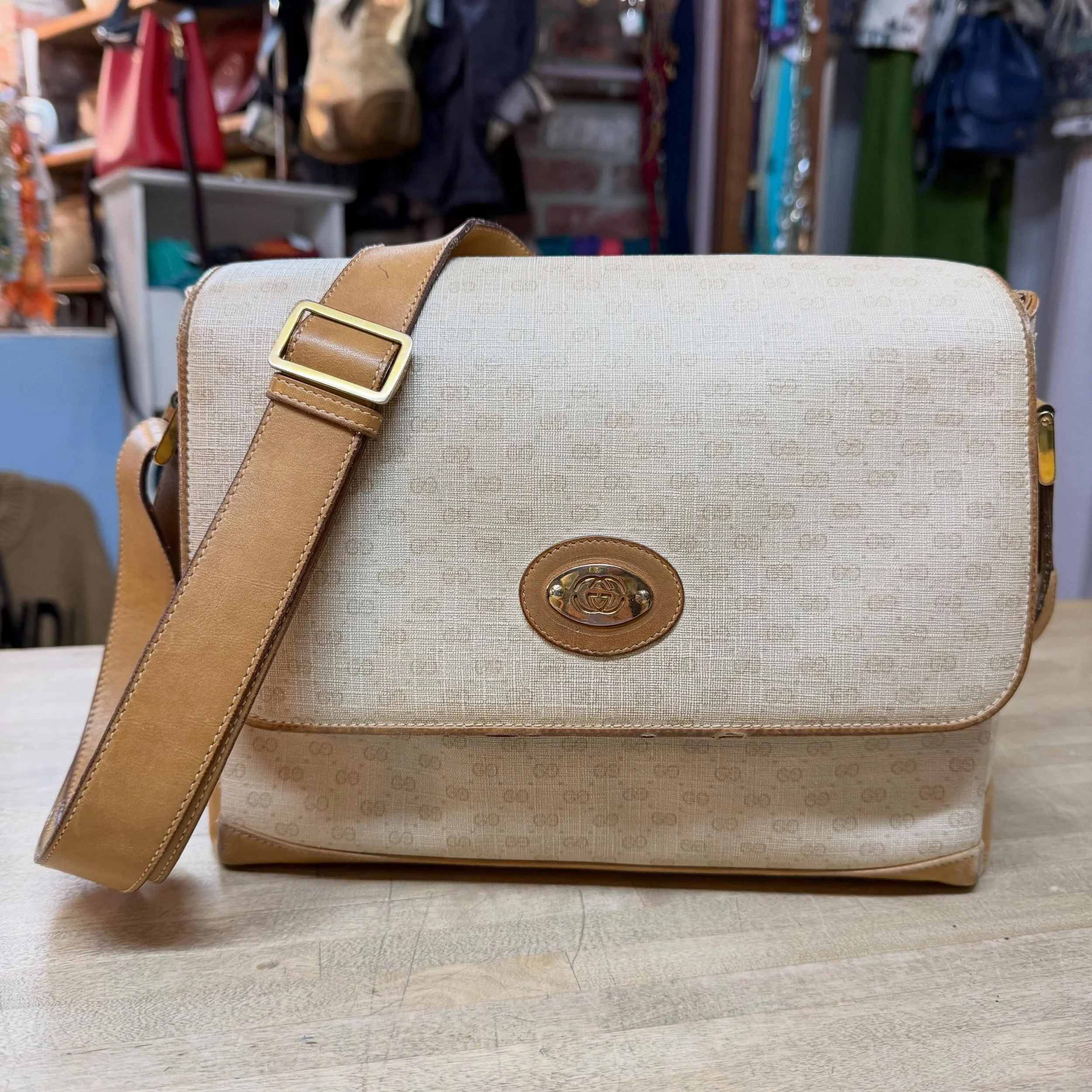 1980&rsquo;s Micro GG monogram bag 💫 
Dm for more info