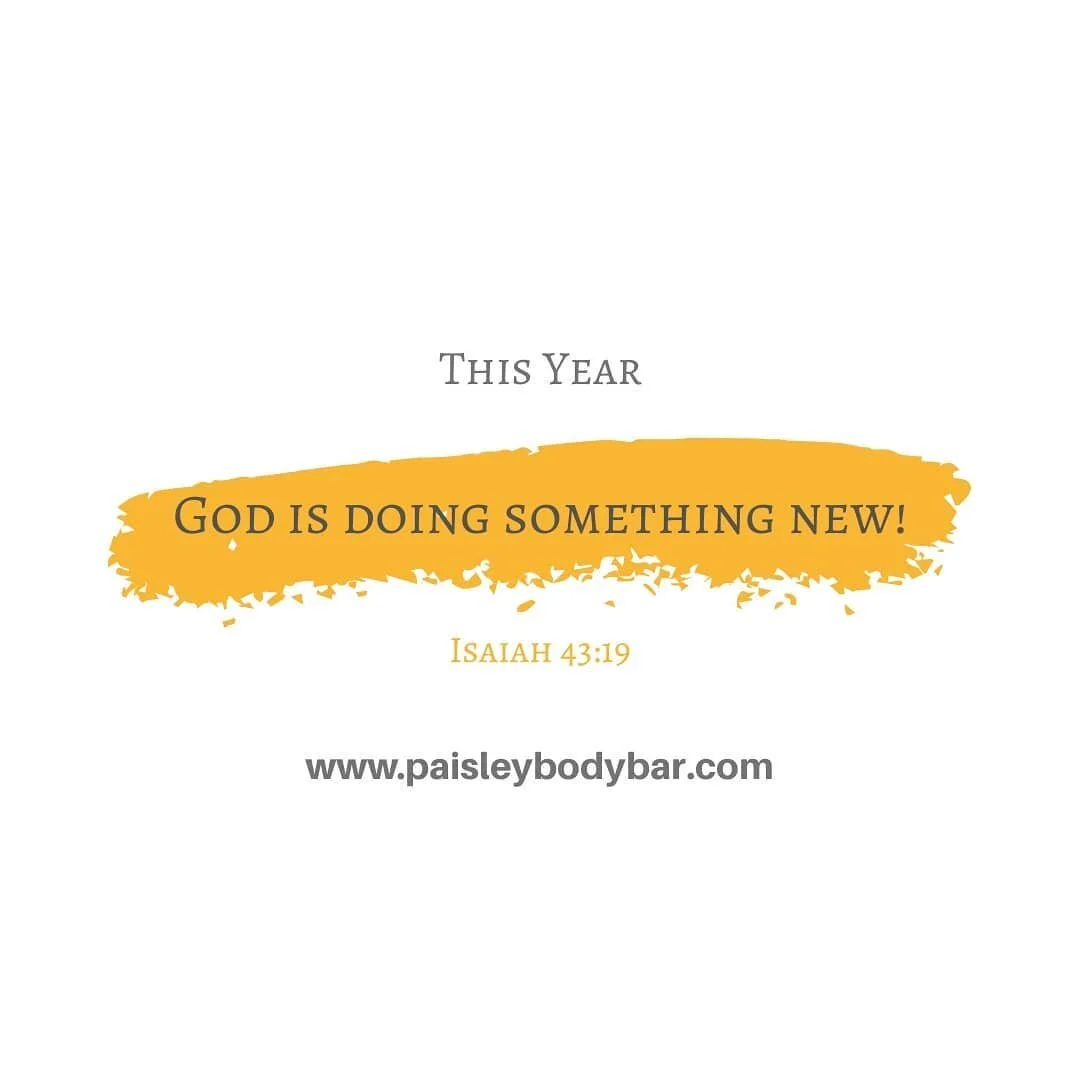 Don't you see it? God will clear a way in the desert. He will make rivers on dry land. (Isaiah 43:19) This New Year brings new ideas, new opportunities, and new mercies. Open your eyes of faith and trust God that your latter will be greater than your