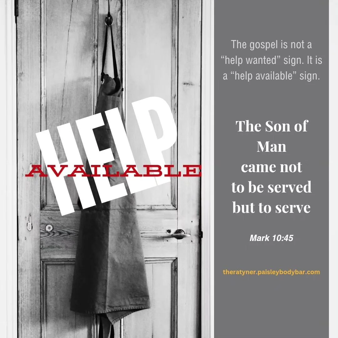 Jesus came not to be served, but to serve. We should aim to be more like Him.

#Serve #belikeJesus #conversationswithgod #paisleybodybar