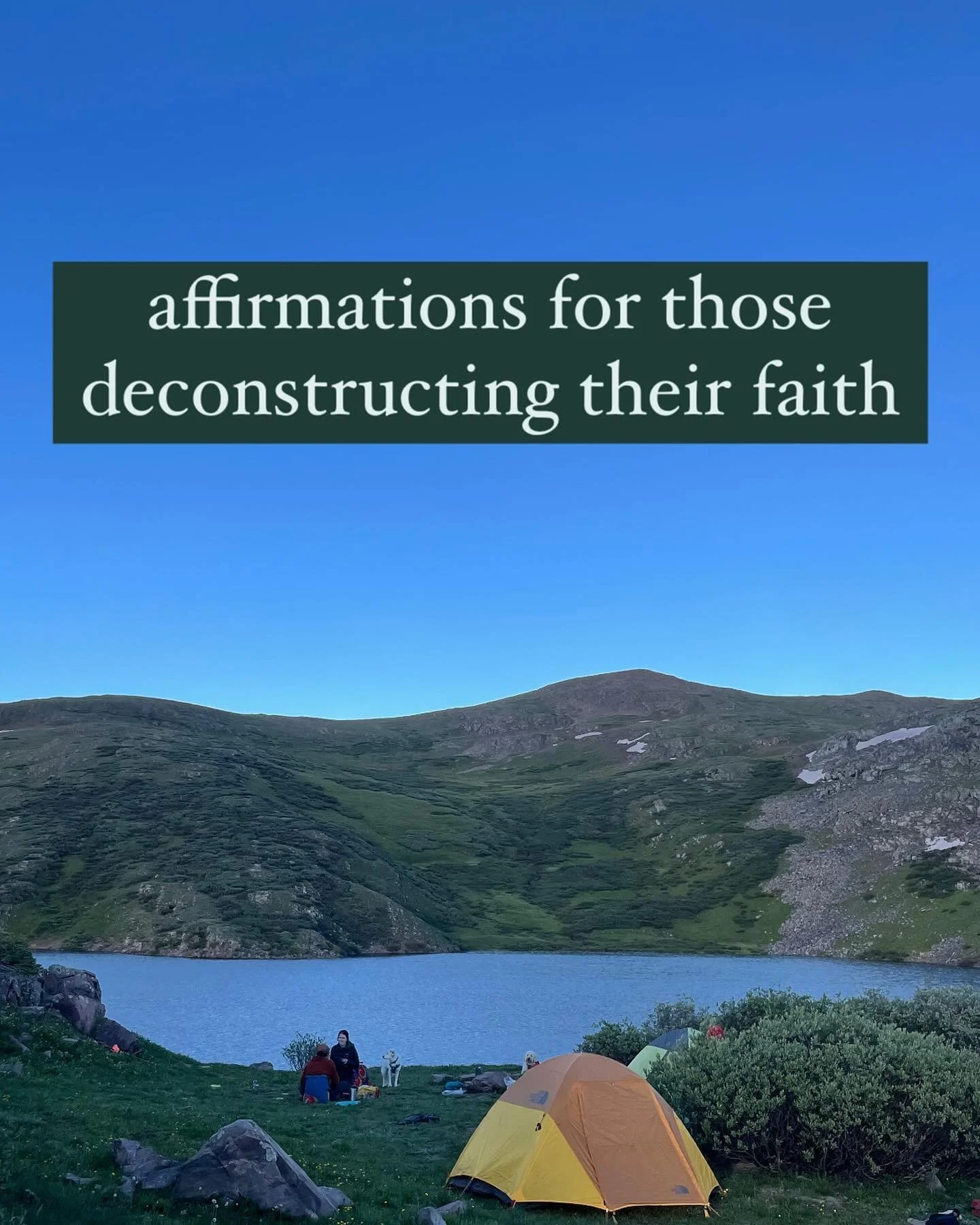 affirmations for those deconstructing their faith 💌 navigating faith deconstruction has been some of the most destabilizing moments of my life. who I was, who I would be, who I had beside me. the grief, the terror, the joy, the relief. I am learning