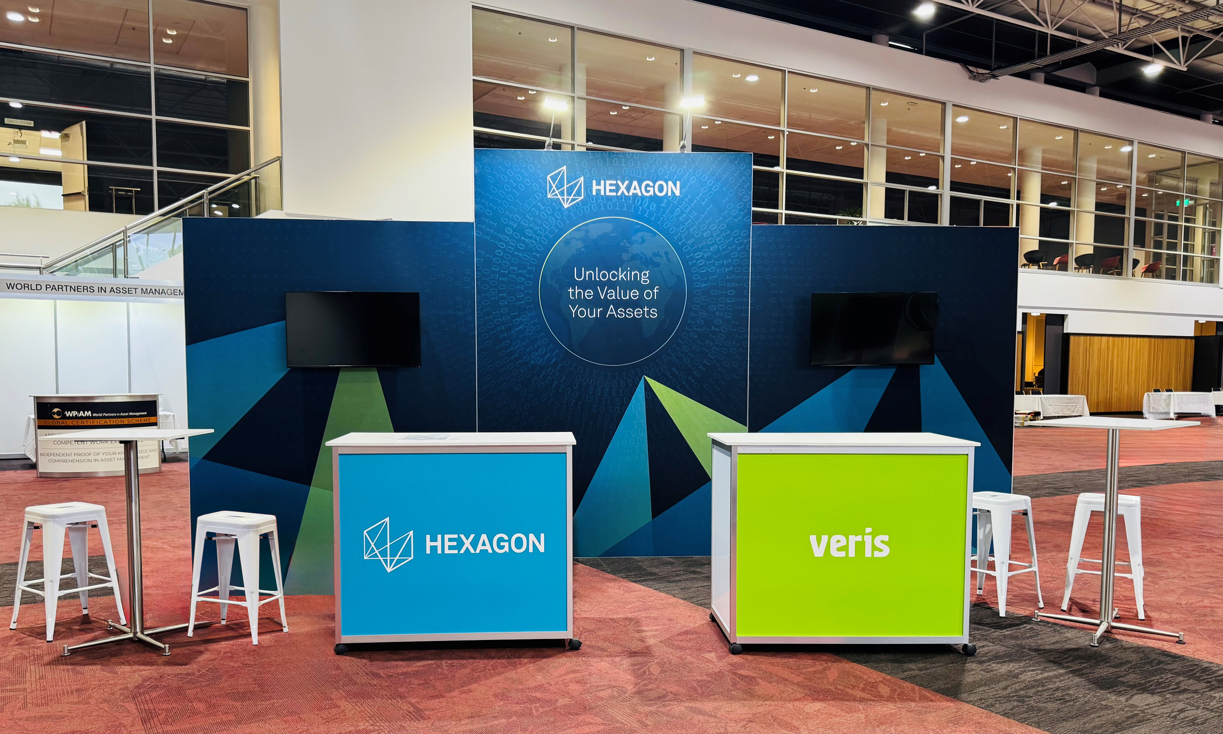 MP Reframe Banners with Furniture & AV