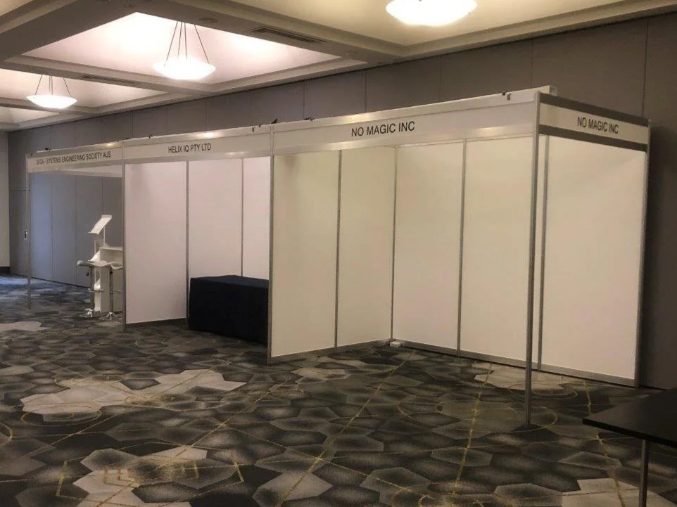 3m x 2m Shell Octanorm Booths